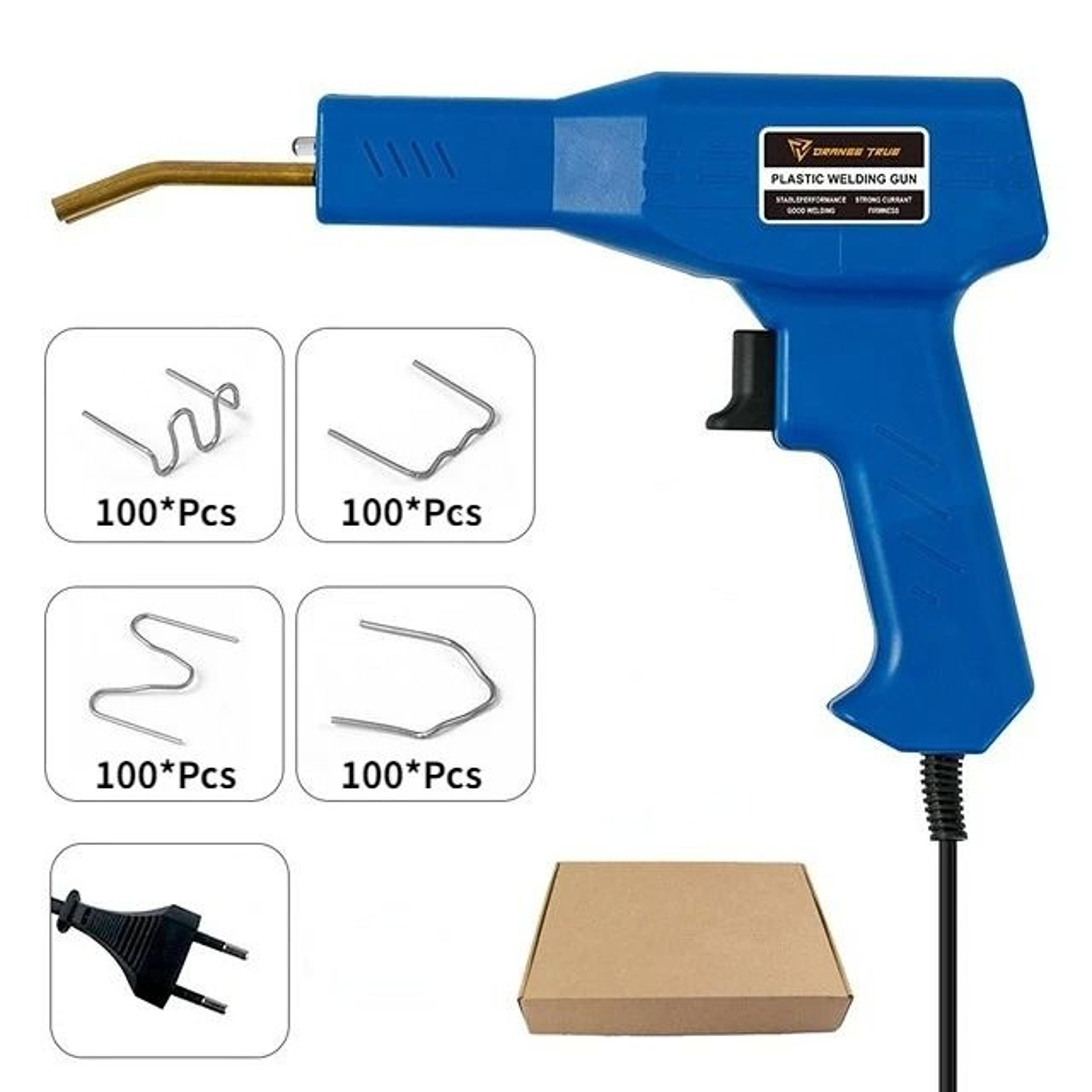 Hot Stapler Plastic Welding Kit  Car Bumper And Plastic Repair Gun With Staple Refills 14