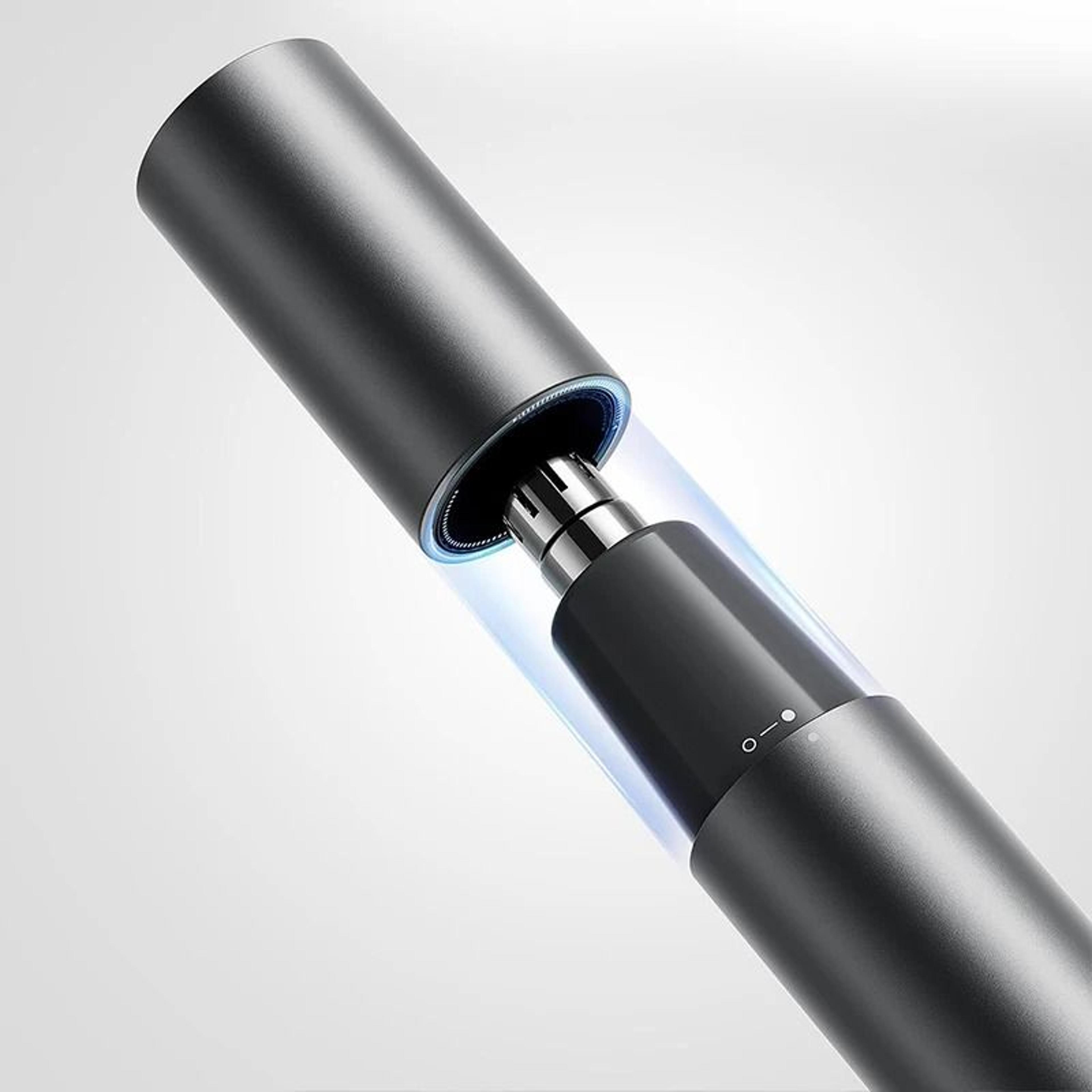 portable electric nose hair trimmer rechargeable mini nostril cleaner