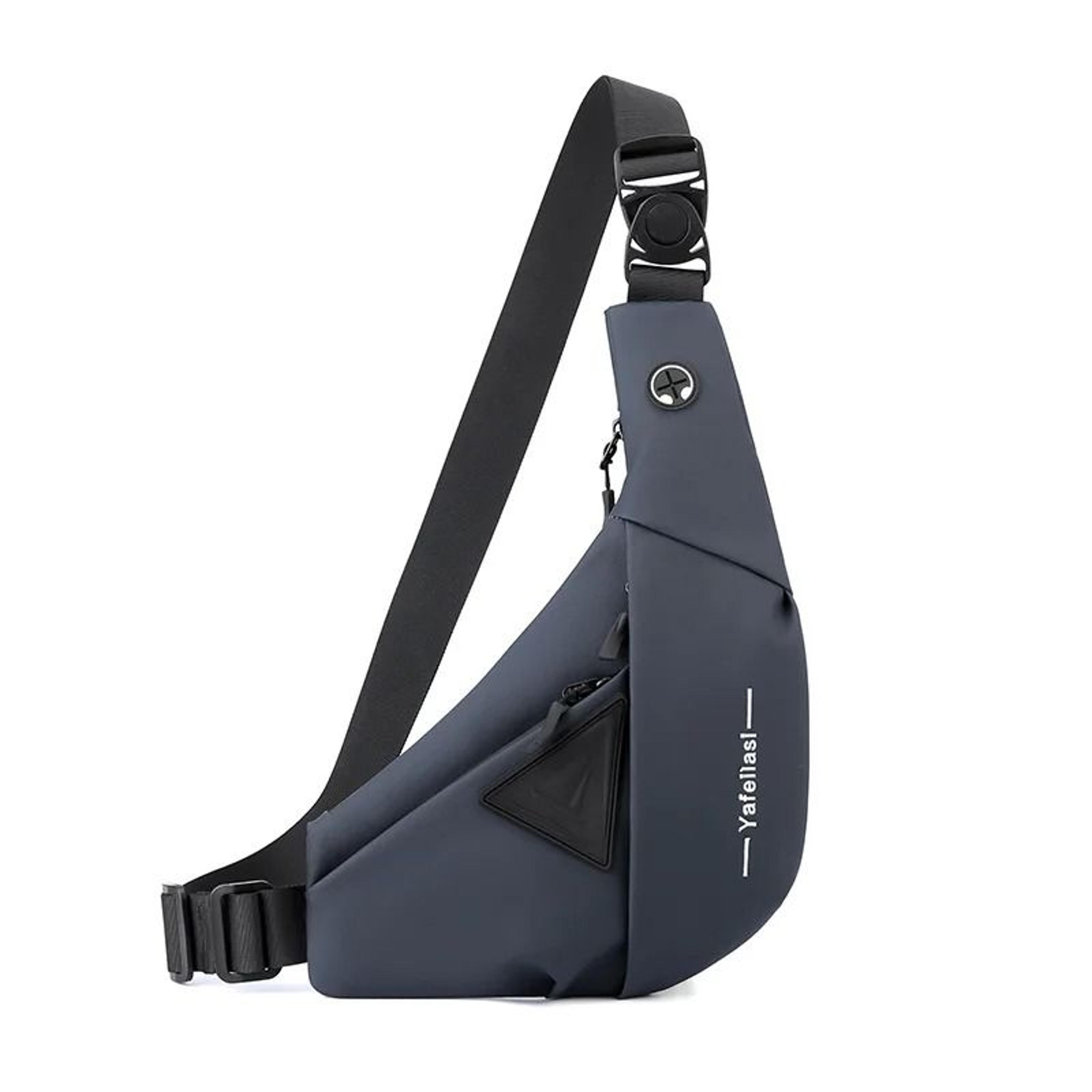 mens sling chest bag small crossbody shoulder messenger travel pack