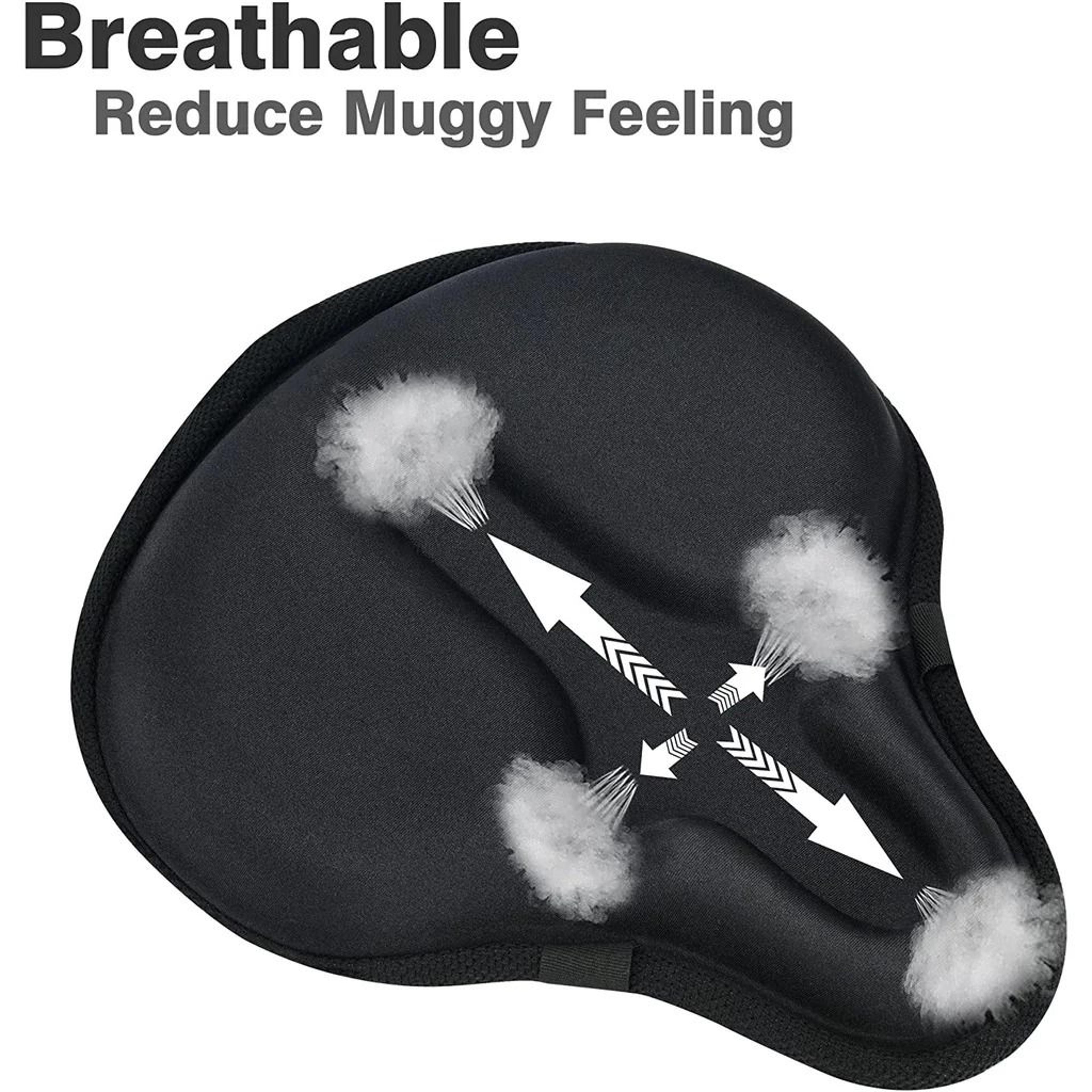 Electric Bike Gel Cushion Seat Cover 2