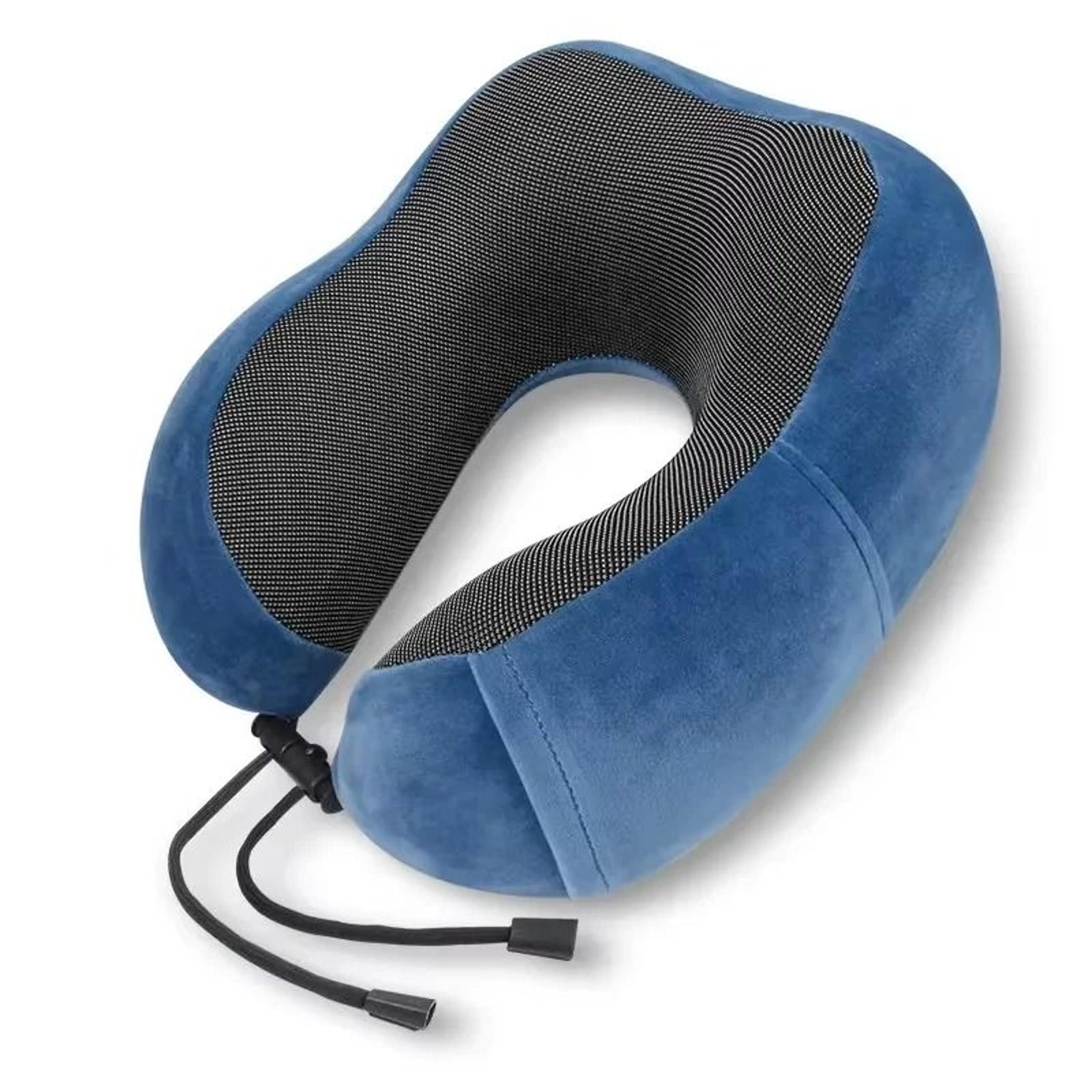 U Shaped Travel Pillow With Memory Cotton And Magnetic Fabric 6