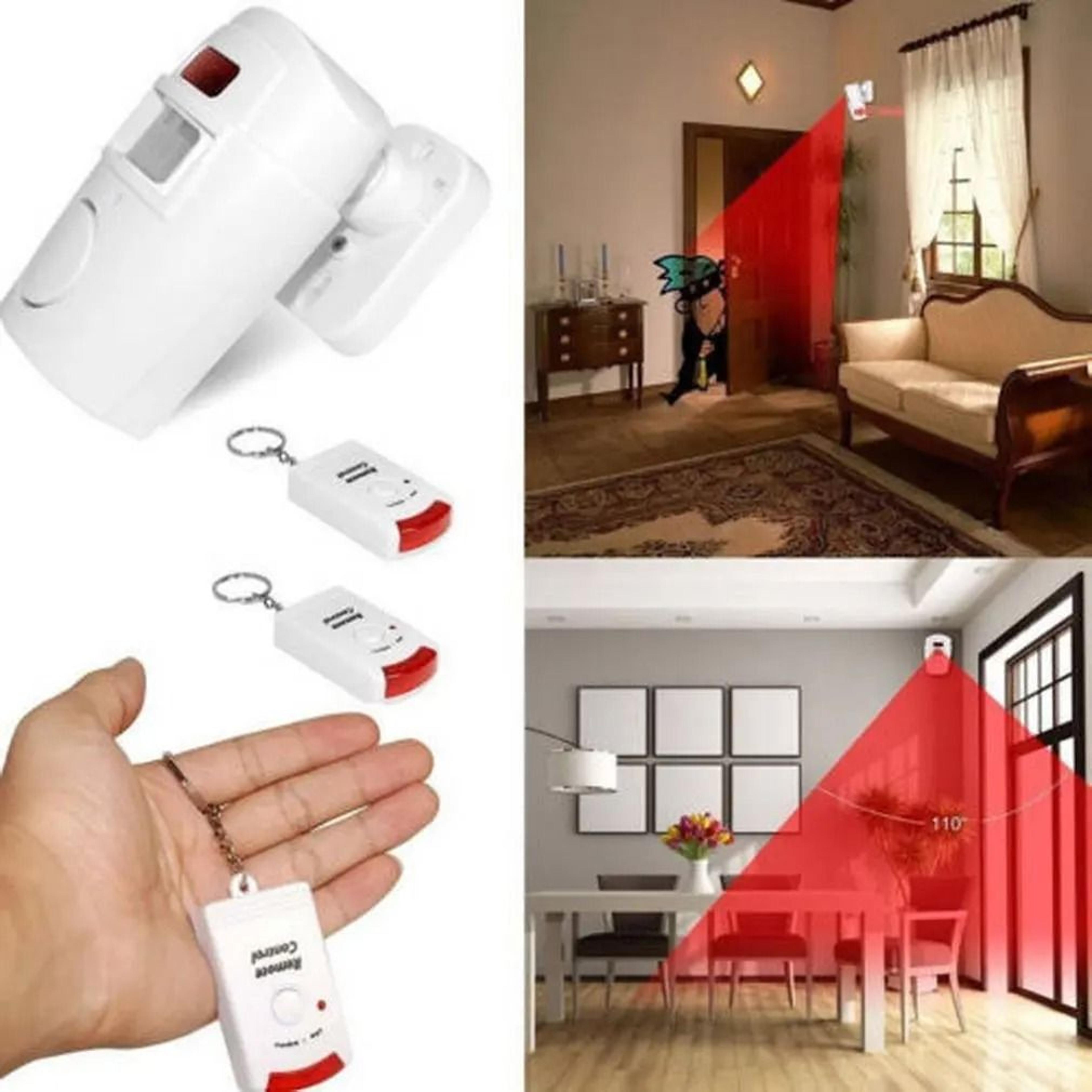 Wireless Motion Sensor Alarm With Remote Control For Home Garage Security 5