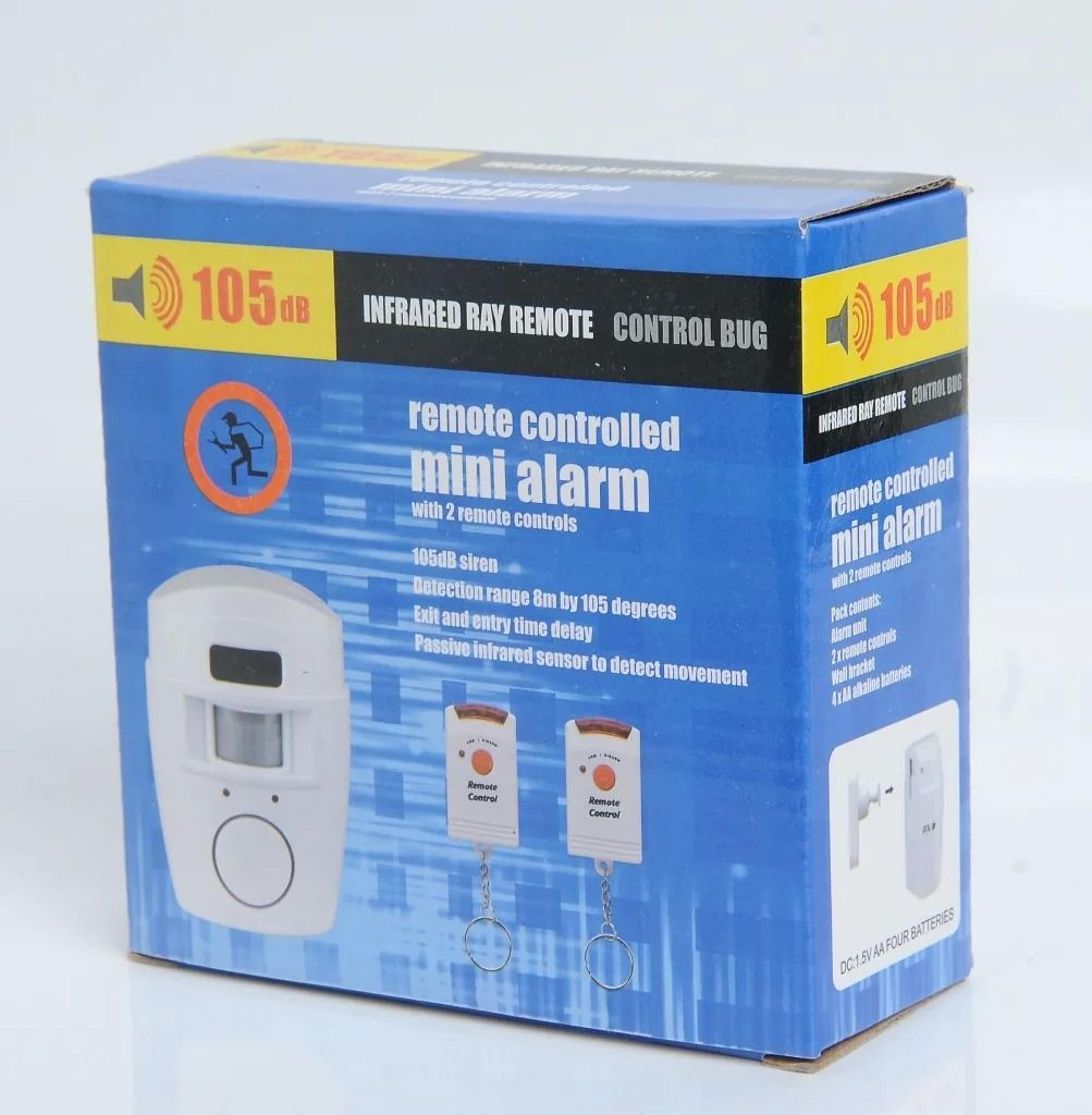 Wireless Motion Sensor Alarm With Remote Control For Home Garage Security 6