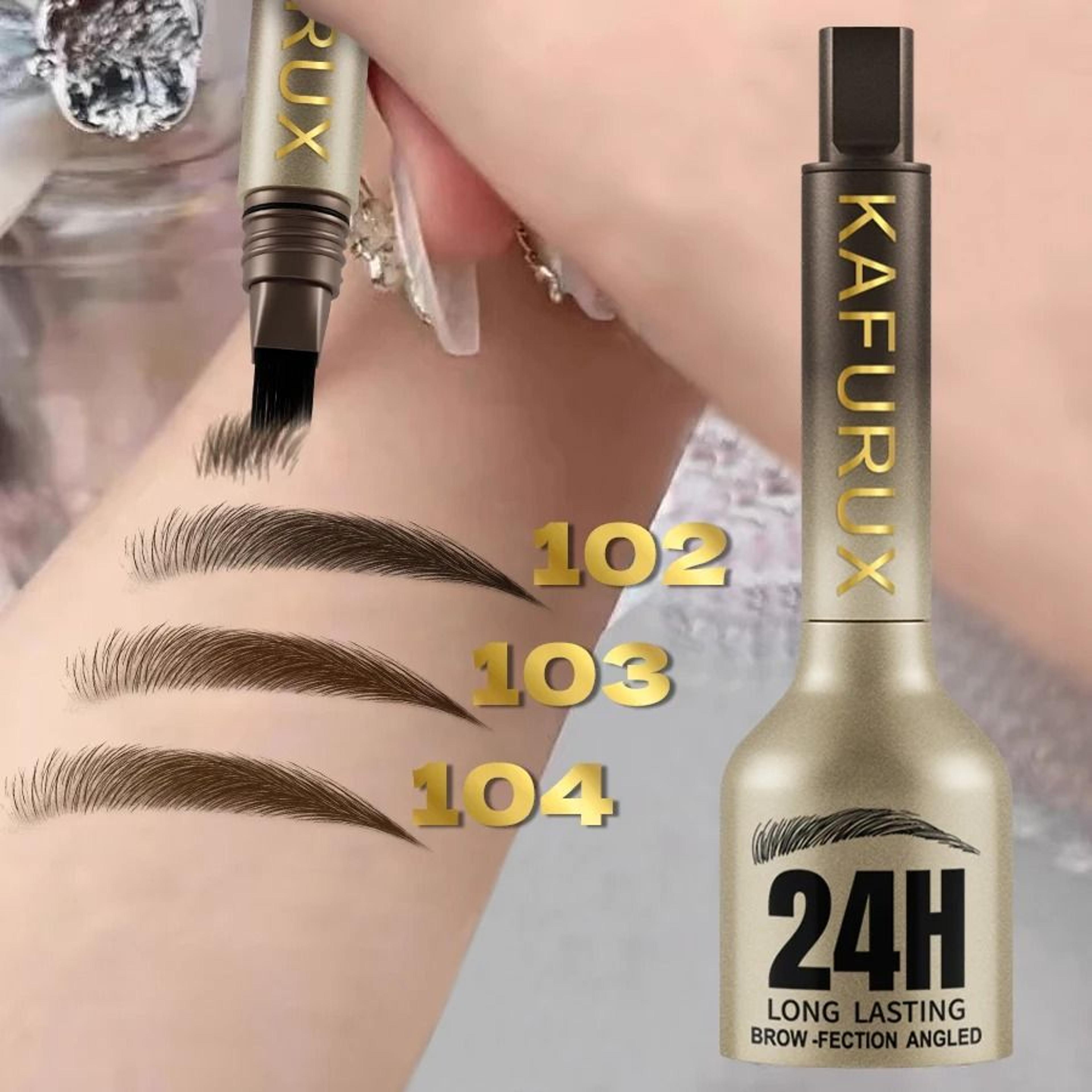 3D Waterproof Eyebrow Dye Cream With Precision Brush 5