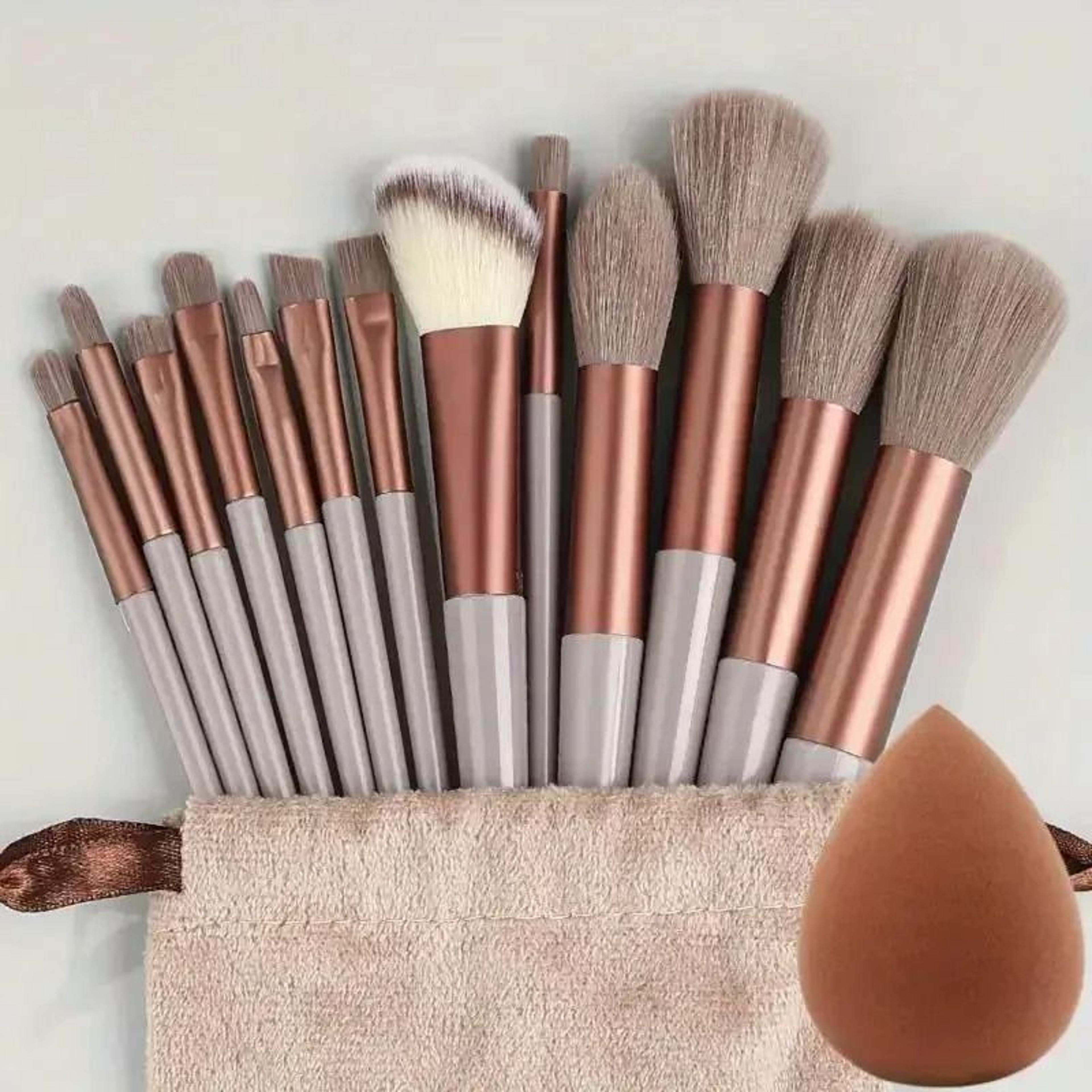 Makeup Brush Set Soft Fluffy Professional Cosmetic Brushes For Foundation And Eyeshadow 6
