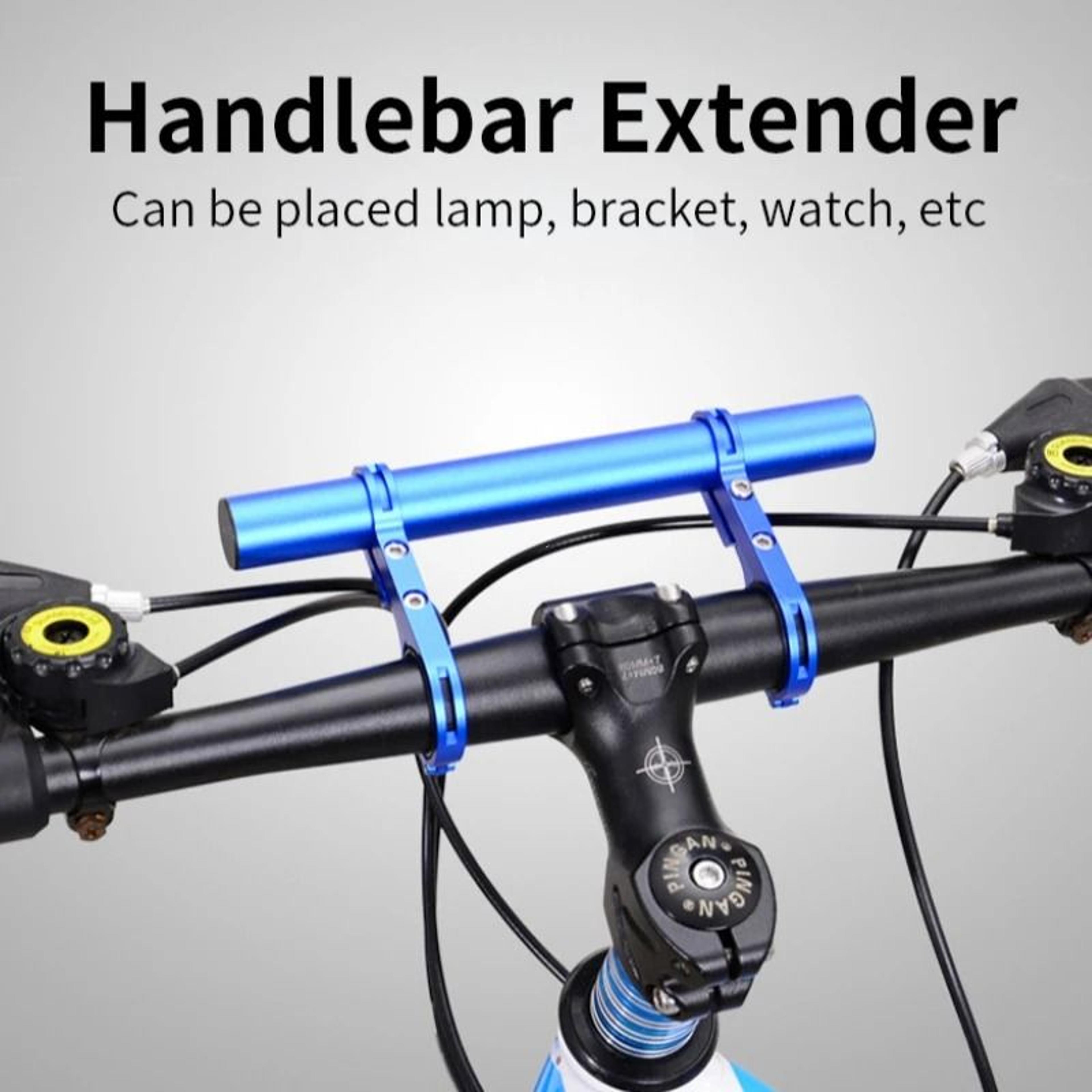 Aluminum Alloy Bicycle Handlebar Extender Mount Bar For Lights Horns And Accessories 2