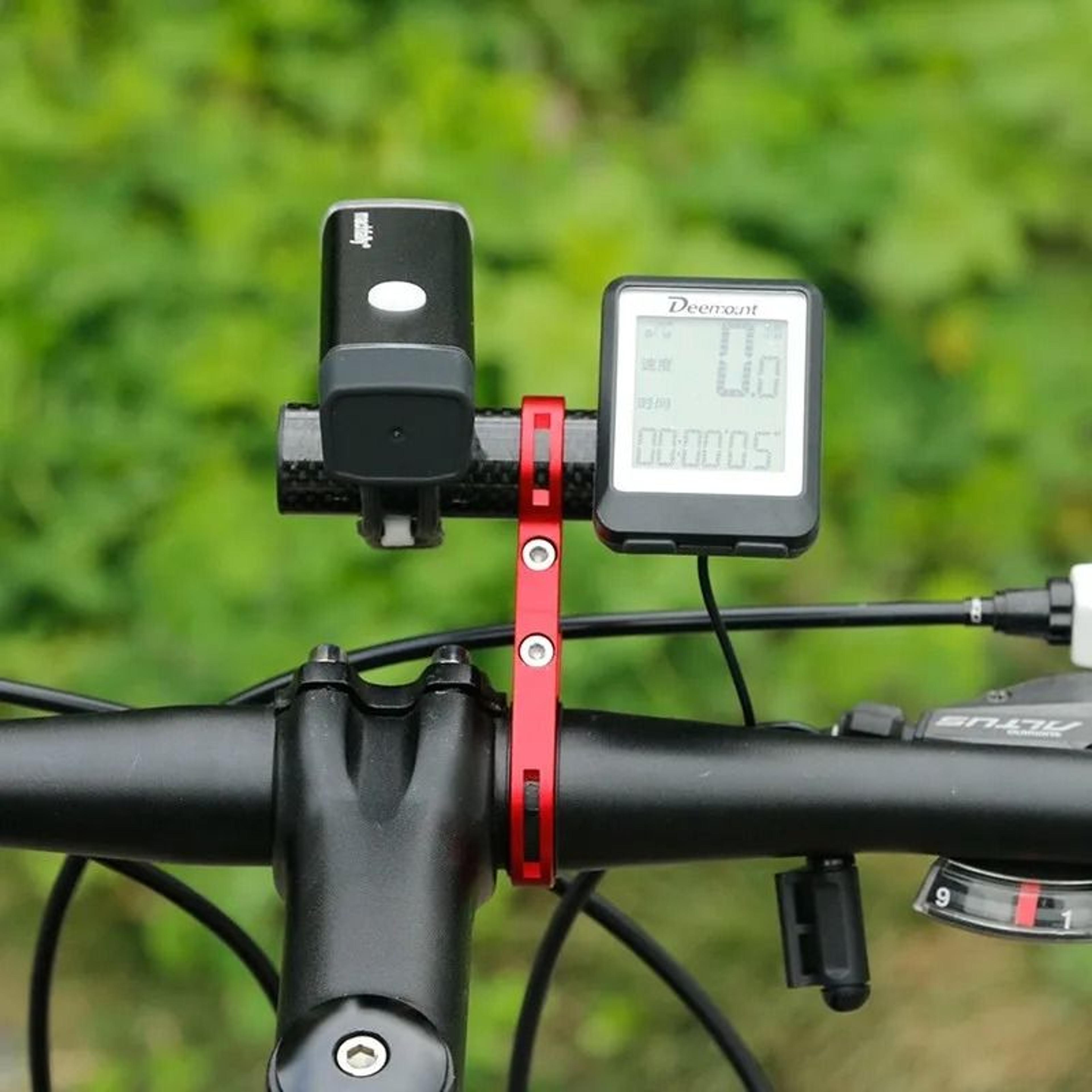 Aluminum Alloy Bicycle Handlebar Extender Mount Bar For Lights Horns And Accessories 3