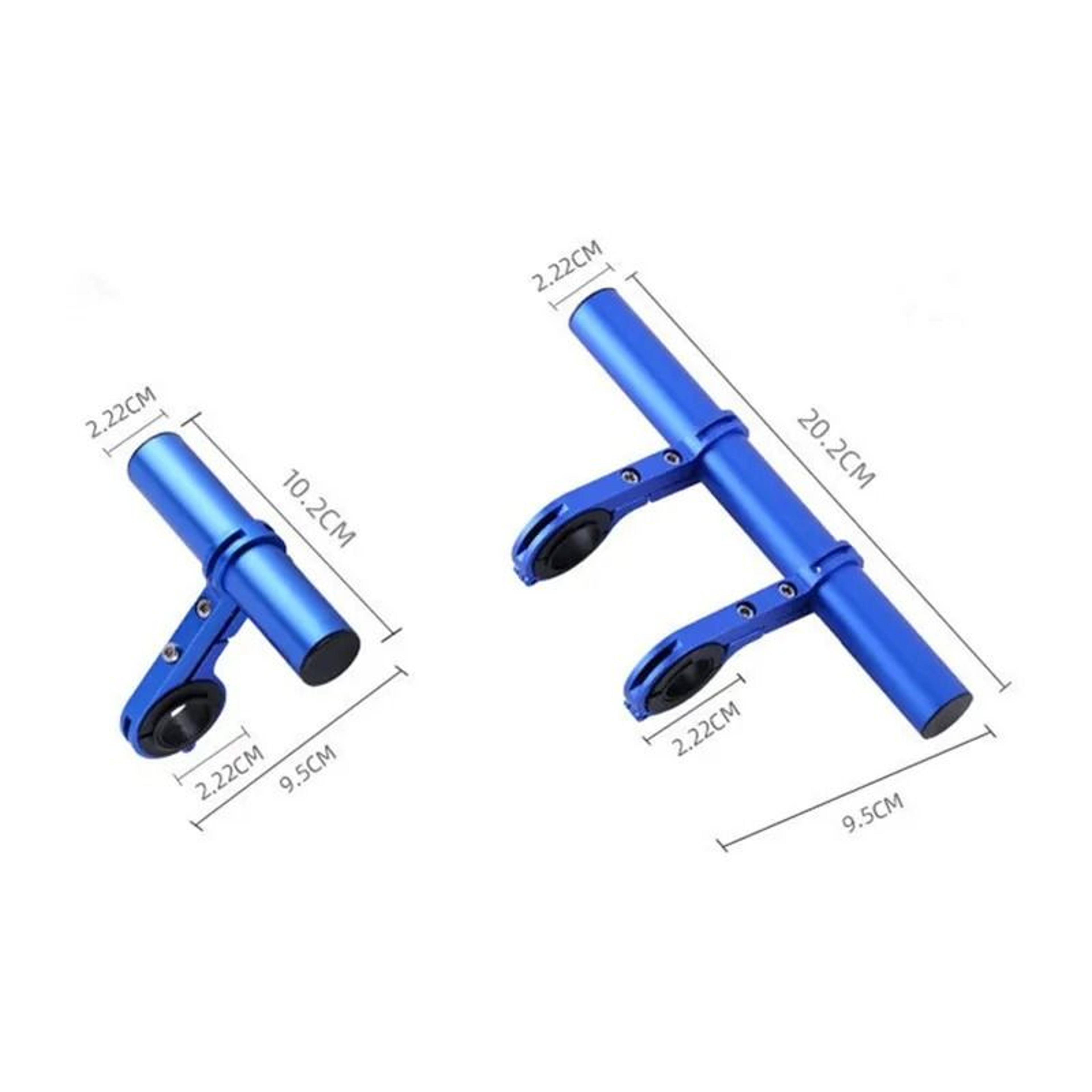 Aluminum Alloy Bicycle Handlebar Extender Mount Bar For Lights Horns And Accessories 6