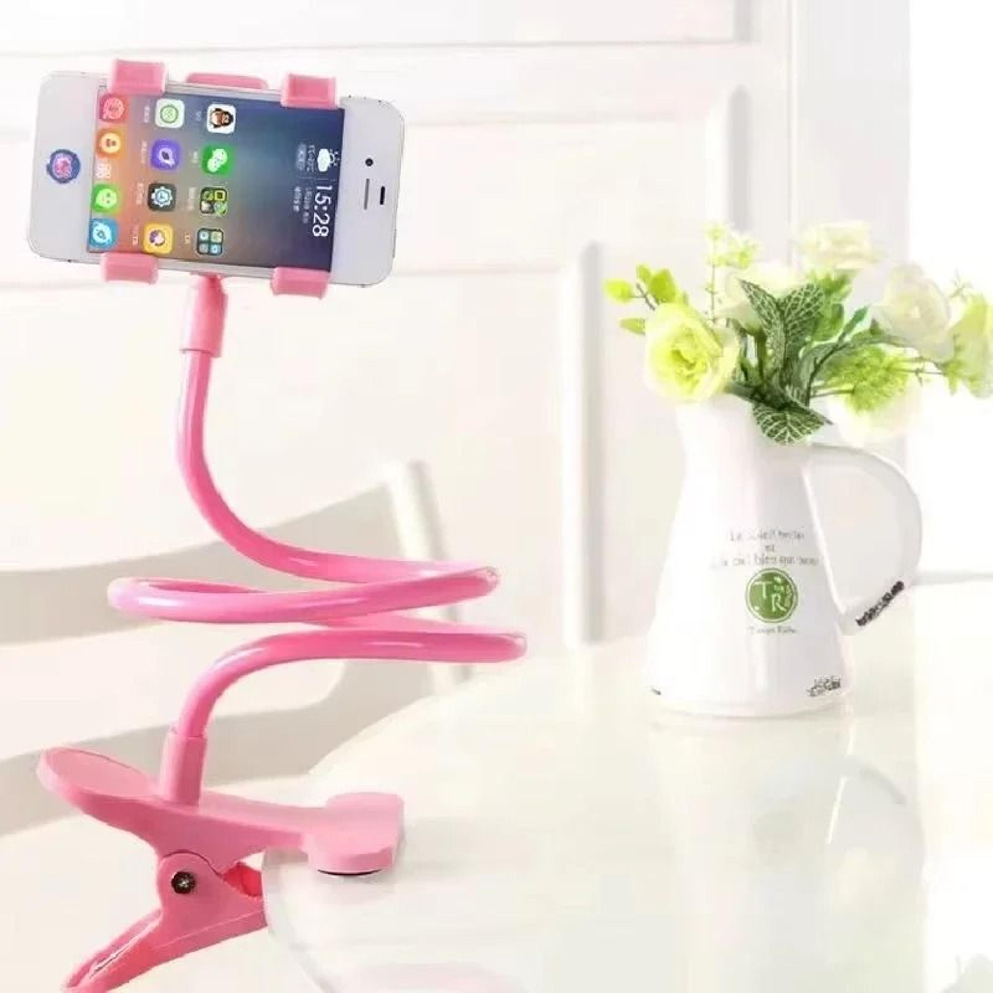 Universal Flexible Gooseneck Mobile Phone Holder For Bed Or Desk 3