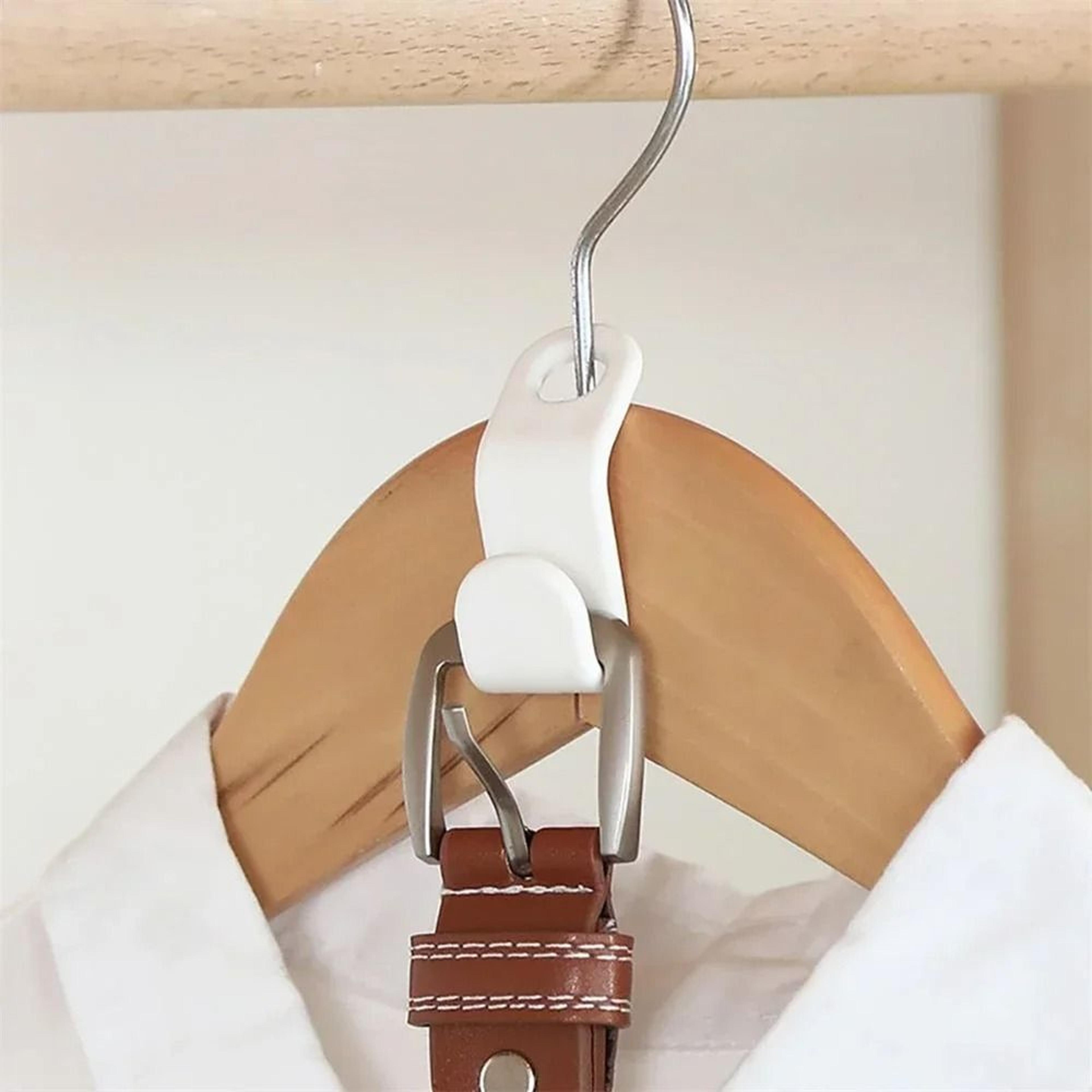 Mini Wardrobe Connector Hanger Hooks Space Saving Plastic Cascading Clothes Organizer 3