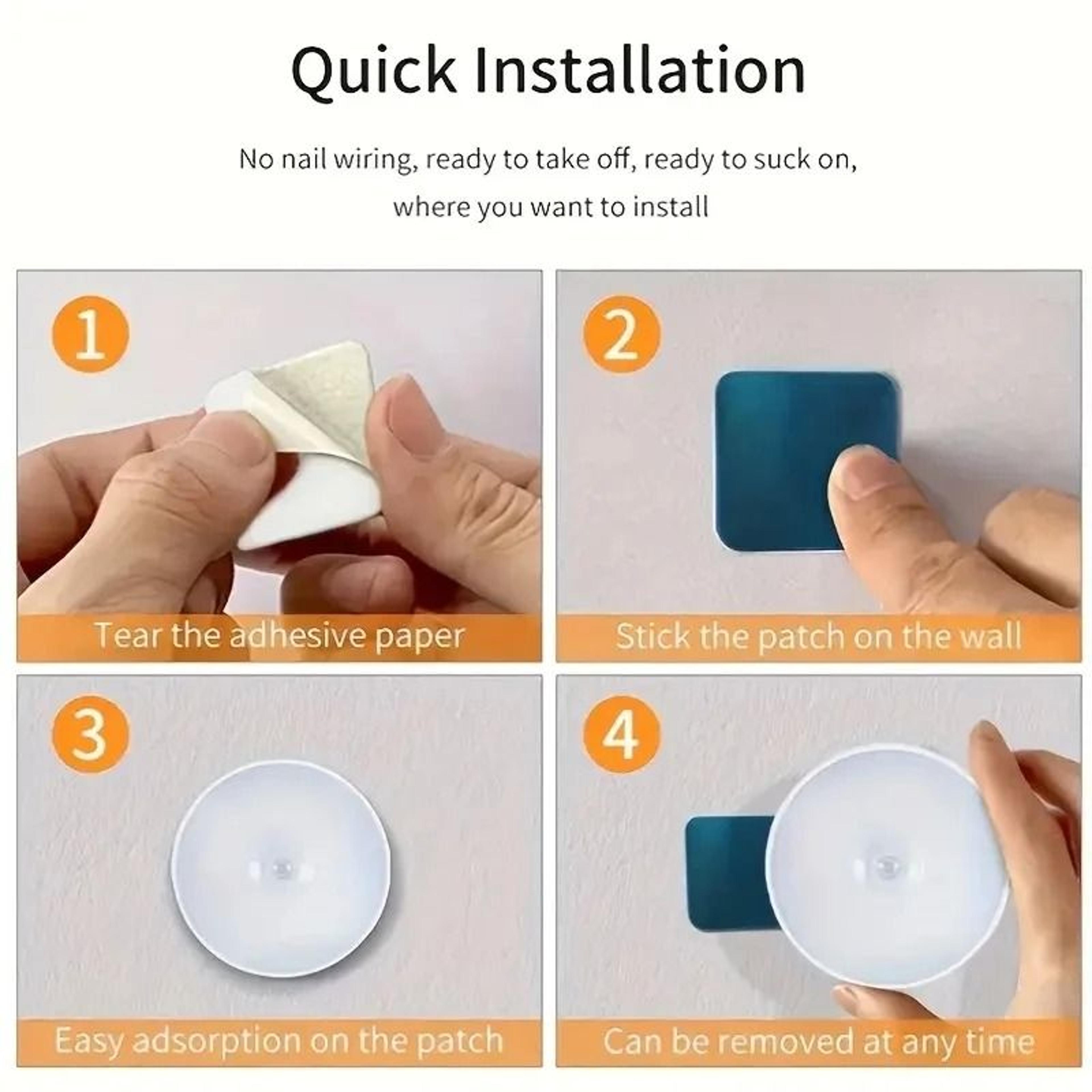 Motion Sensor Night Light Wireless LED Detector Lamp For Bedroom Closet And Staircase 6