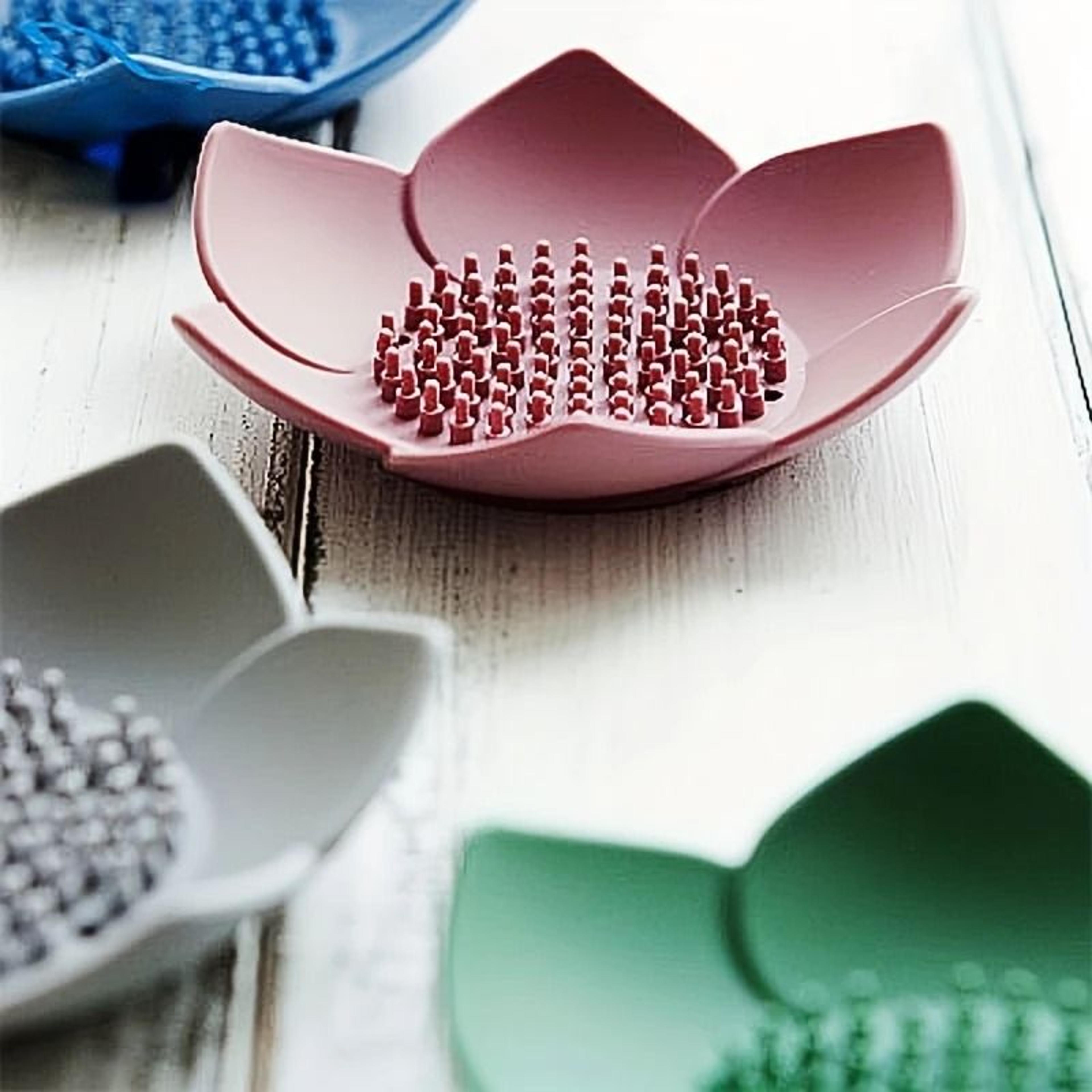 Lotus Silicone Soap Holder 1