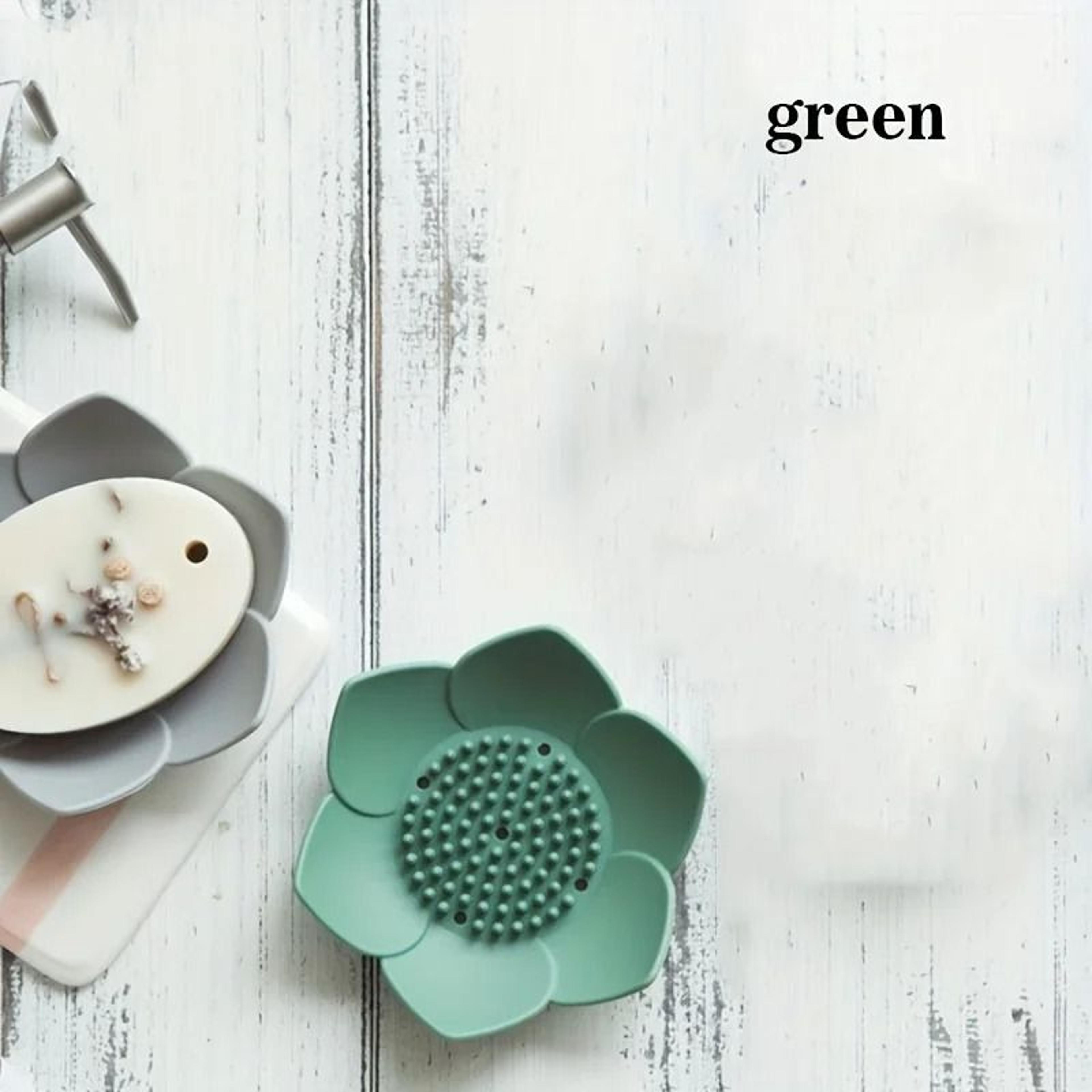 Lotus Silicone Soap Holder 7