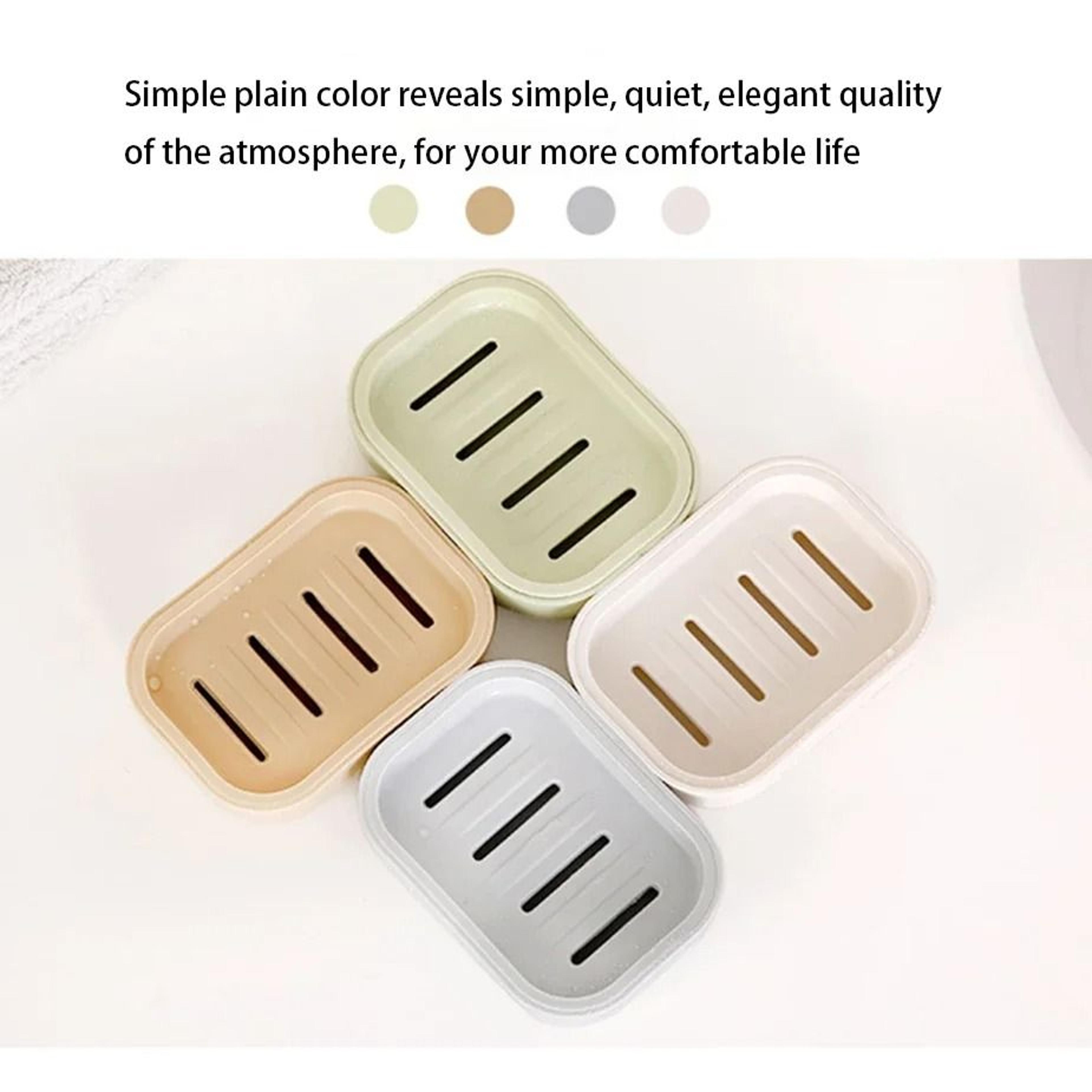 Double Layer Soap Dish With Lid 5