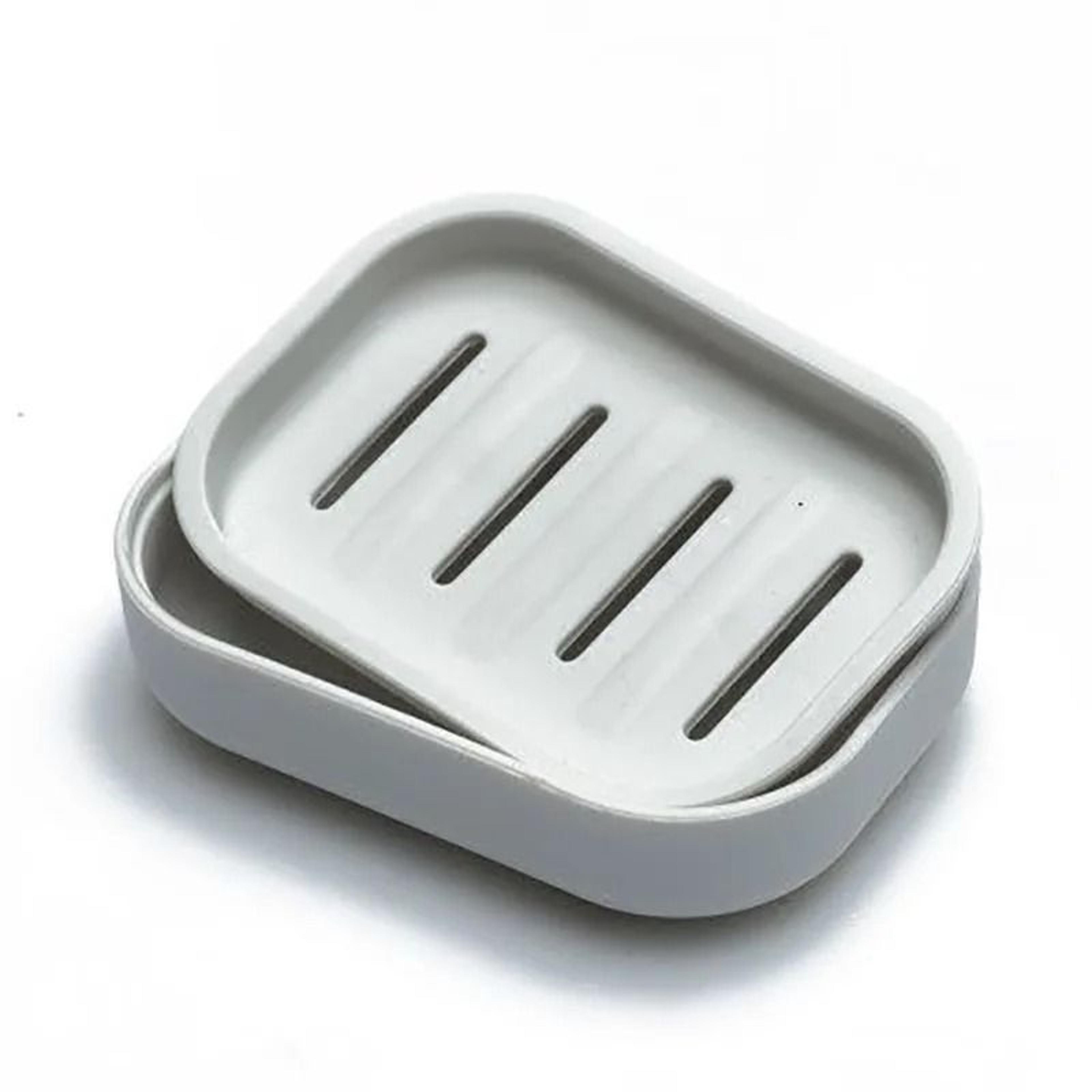 Double Layer Soap Dish With Lid 6