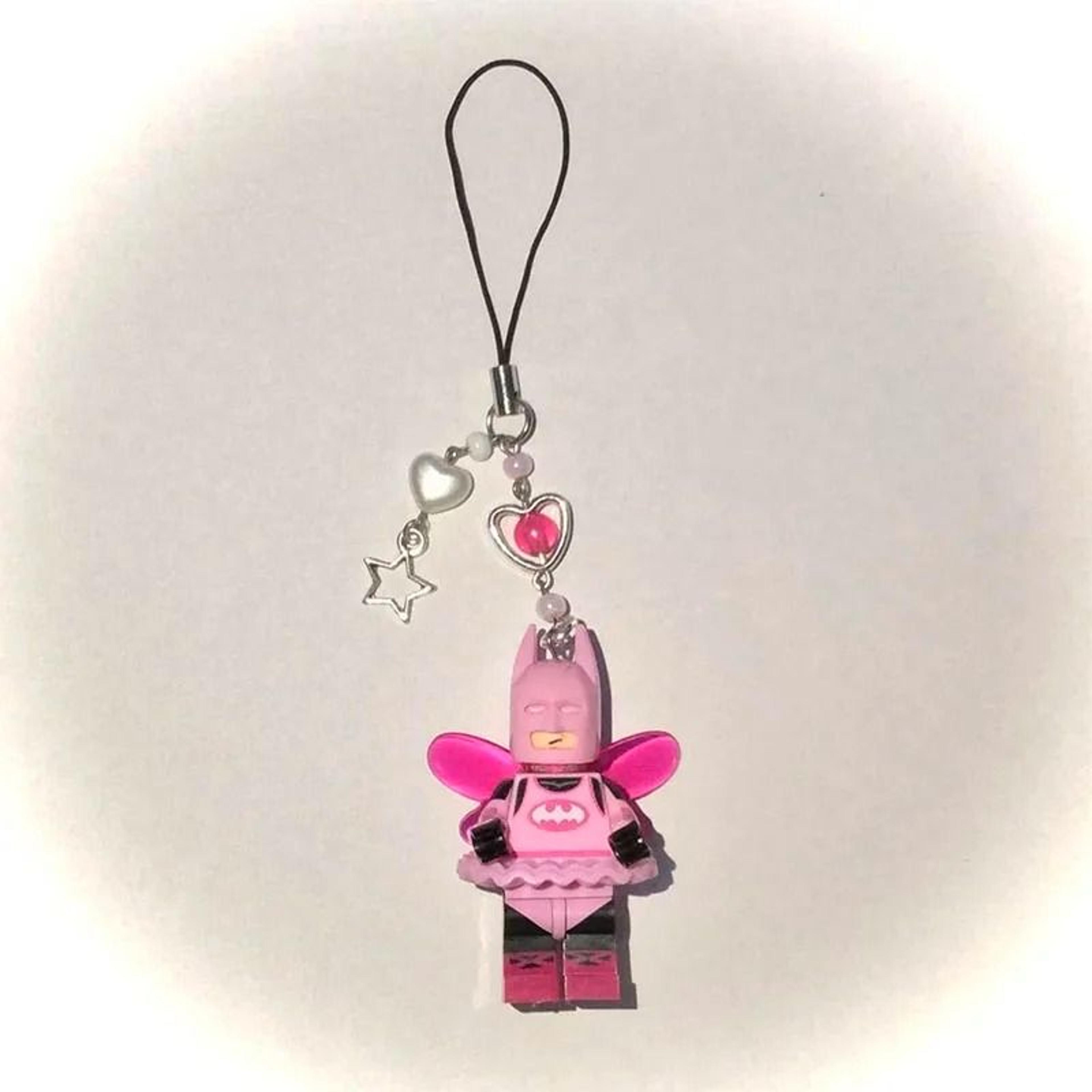 3D Fairy Bat Pendant Keychain 14