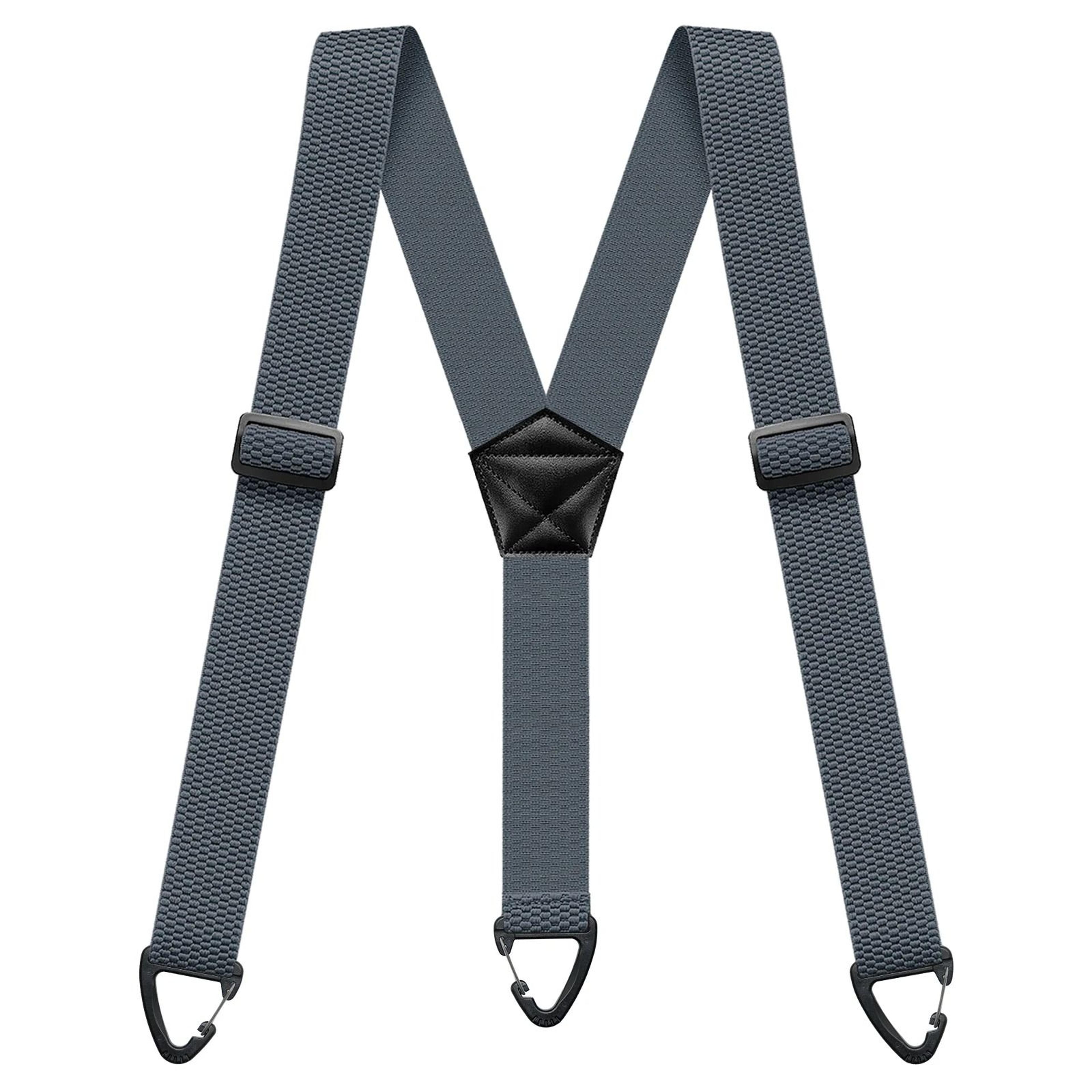 Hidden Suspenders For Men  Heavy Duty UnderClothing Y Back Suspenders With Snap Loops 12
