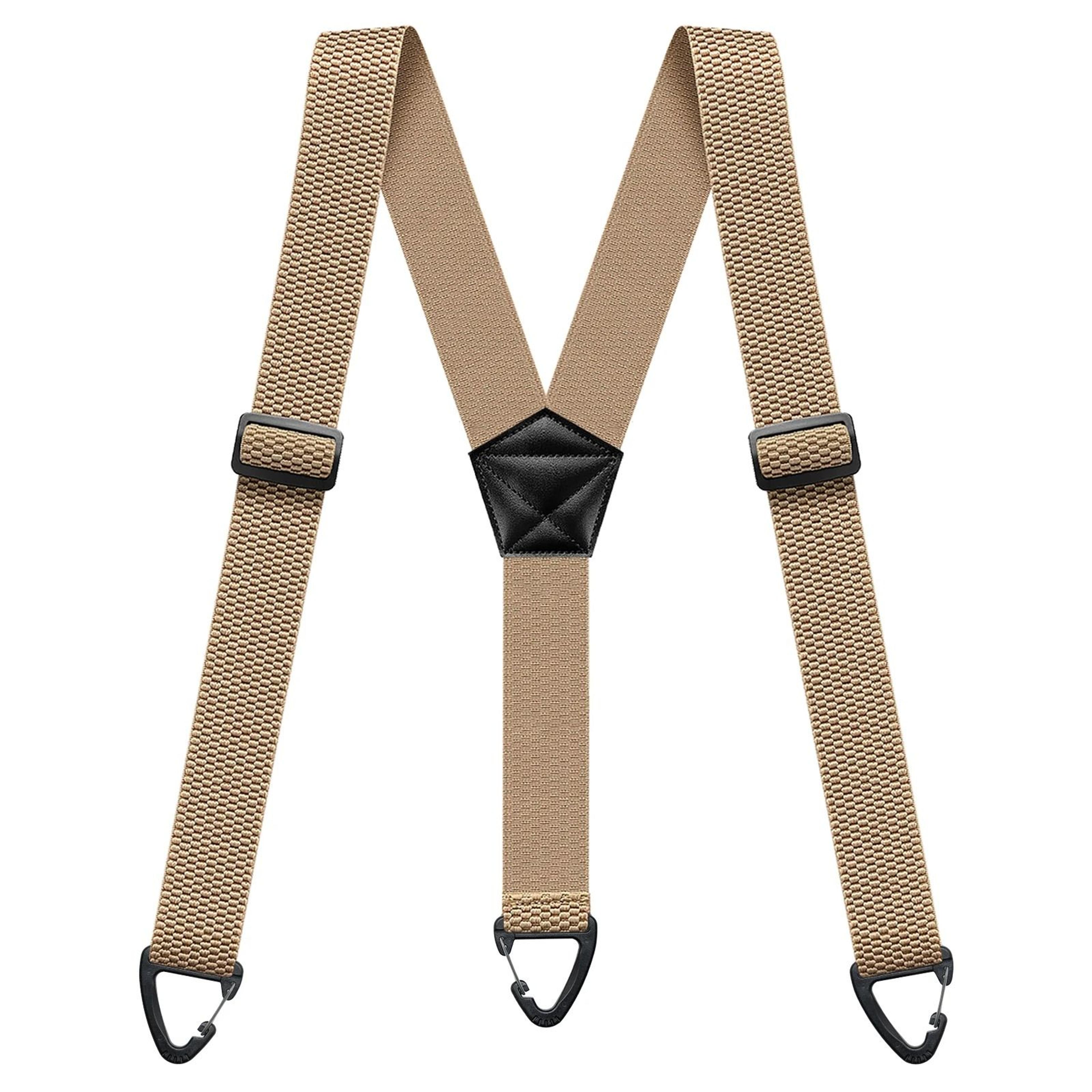 Hidden Suspenders For Men  Heavy Duty UnderClothing Y Back Suspenders With Snap Loops 15