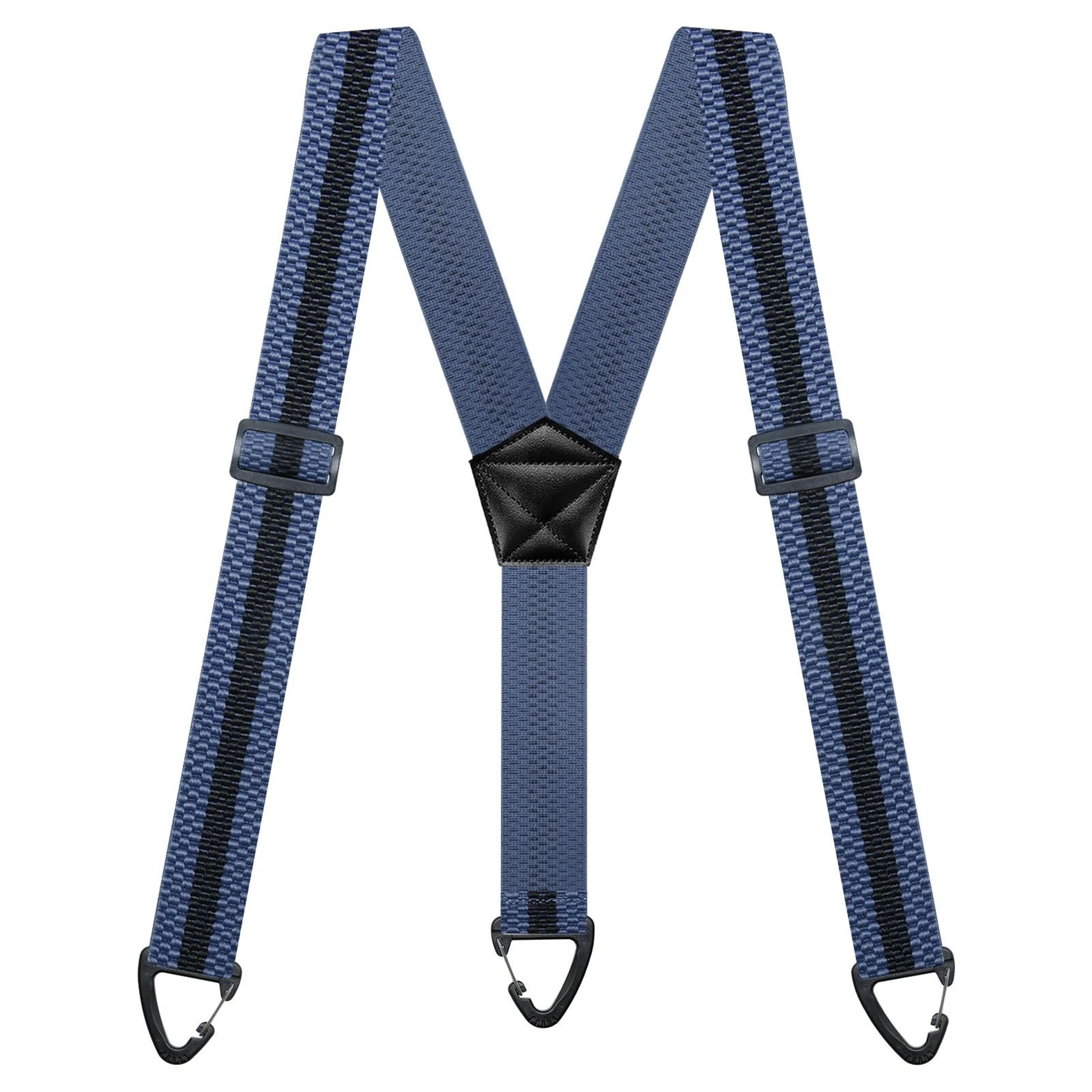Hidden Suspenders For Men  Heavy Duty UnderClothing Y Back Suspenders With Snap Loops 17