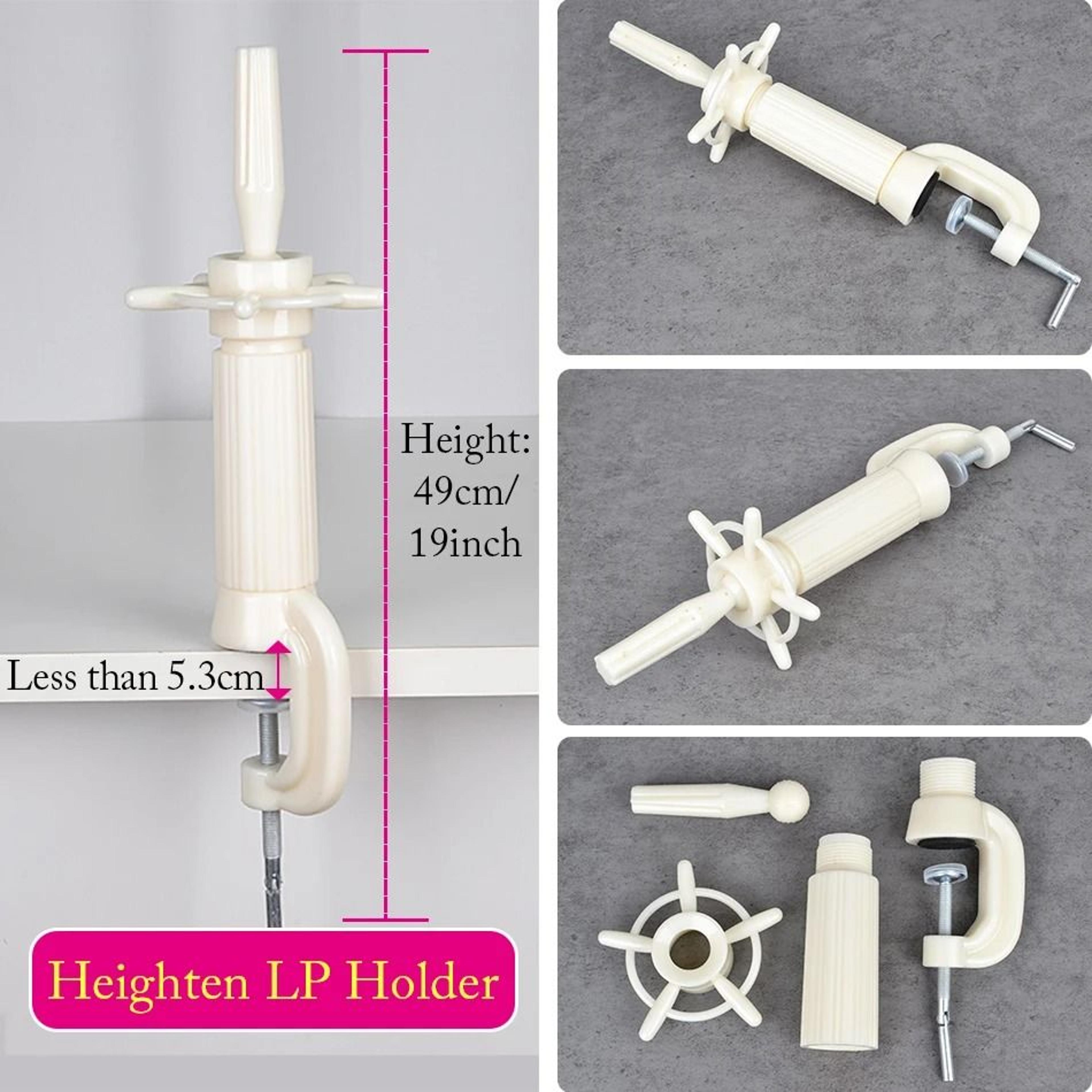Wig Head Stand Table Clamp Adjustable Mannequin Holder 13