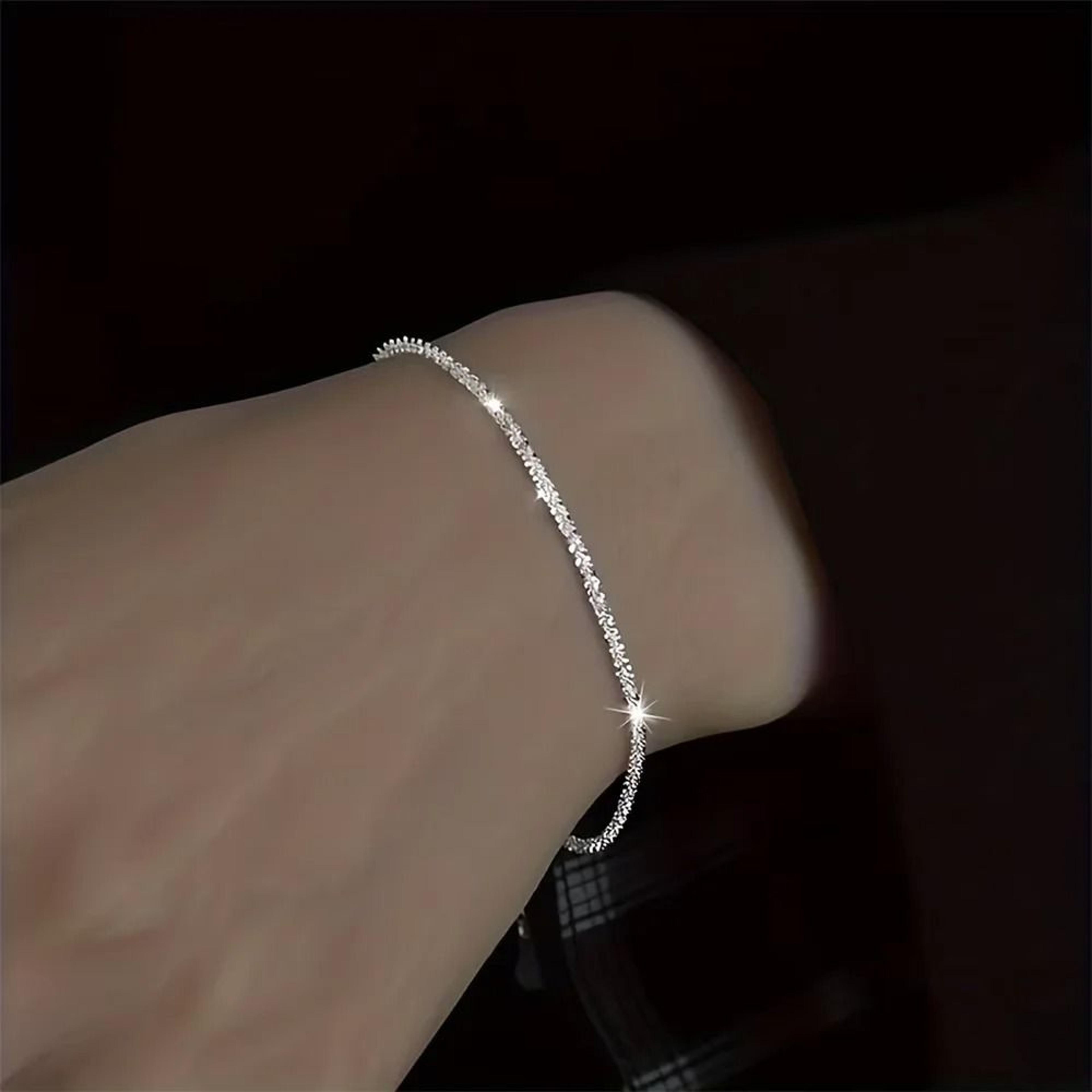 Silver Plated Necklace And Bracelet Set 4