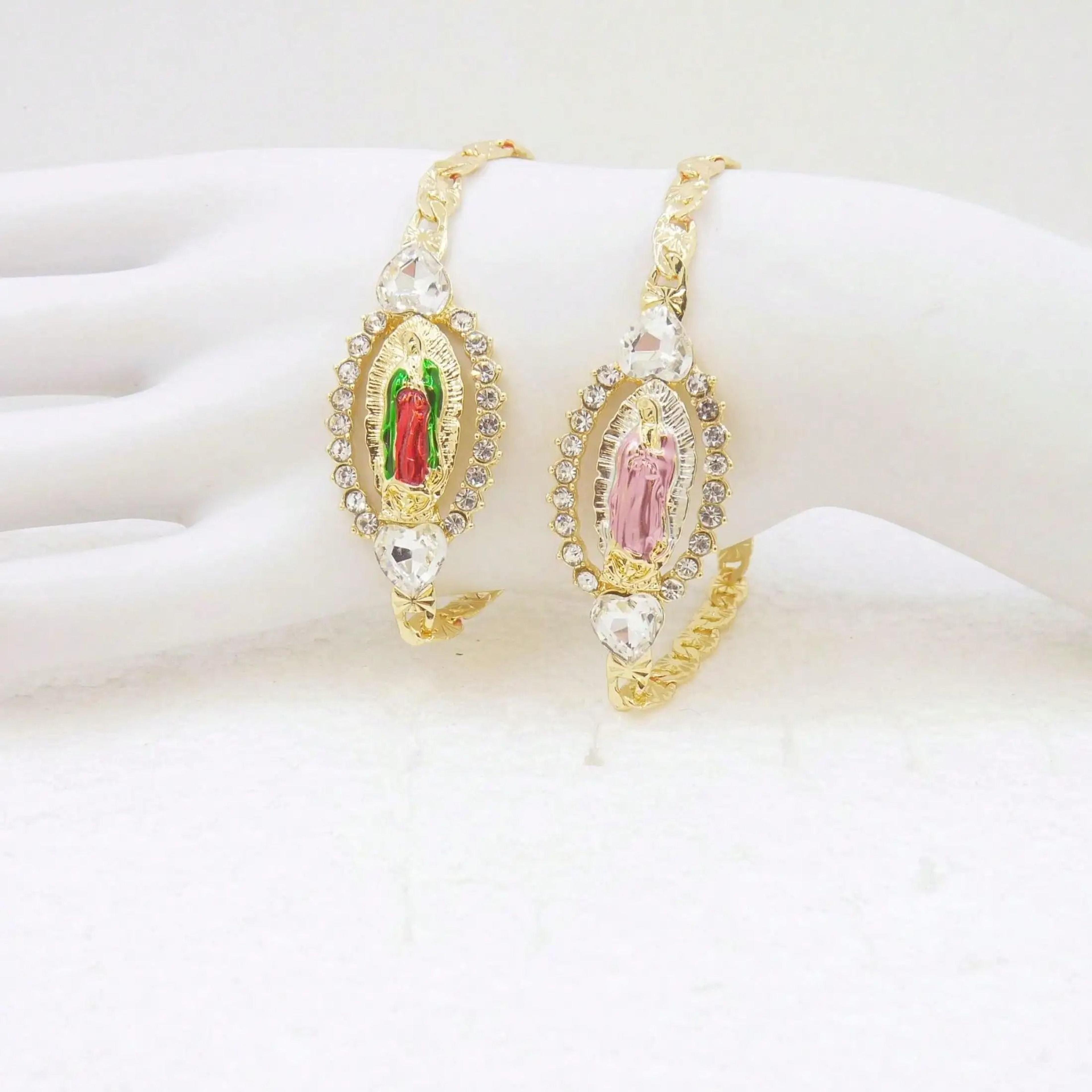 Gold Plated Religious Bracelet For Women 2