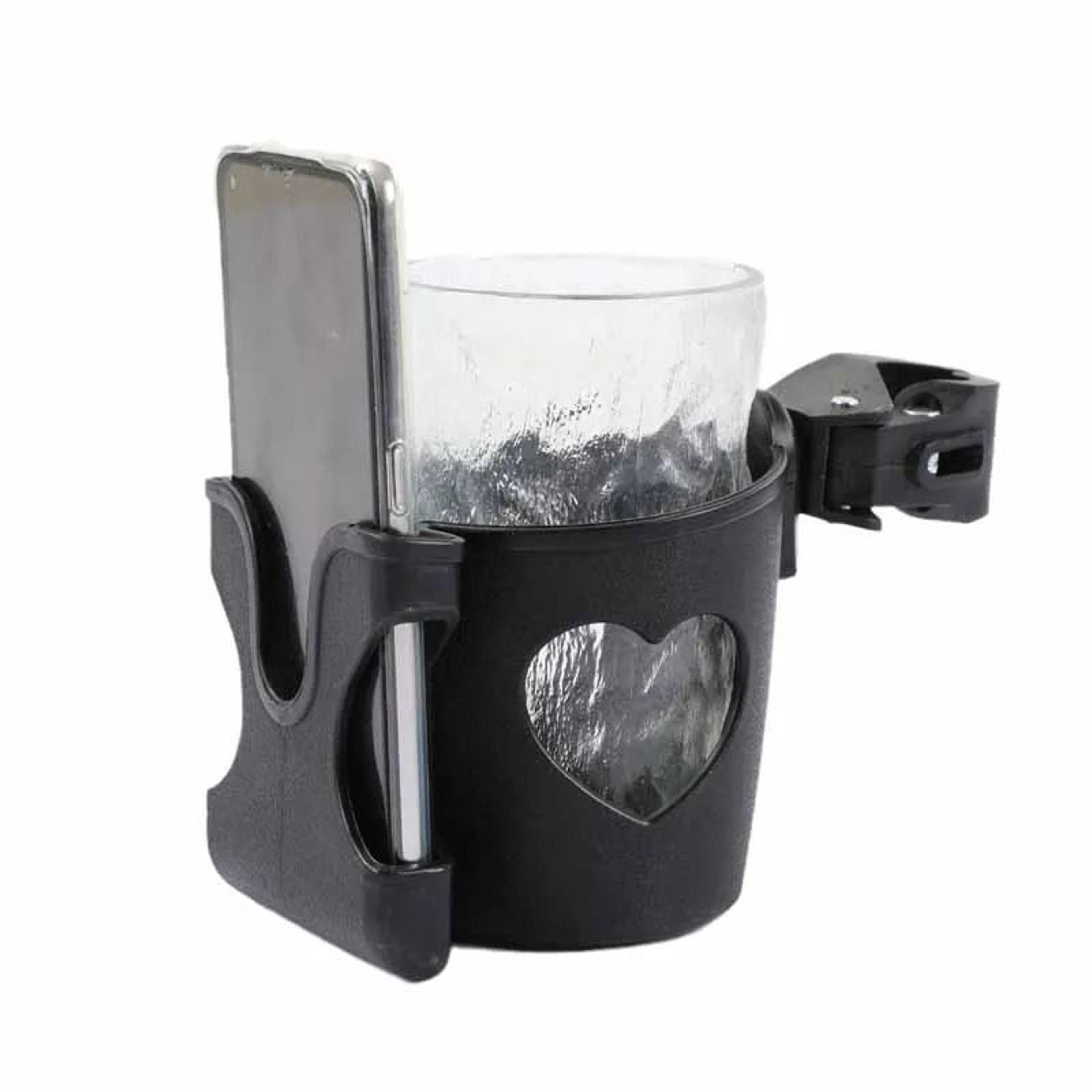stroller cup holder and phone holder