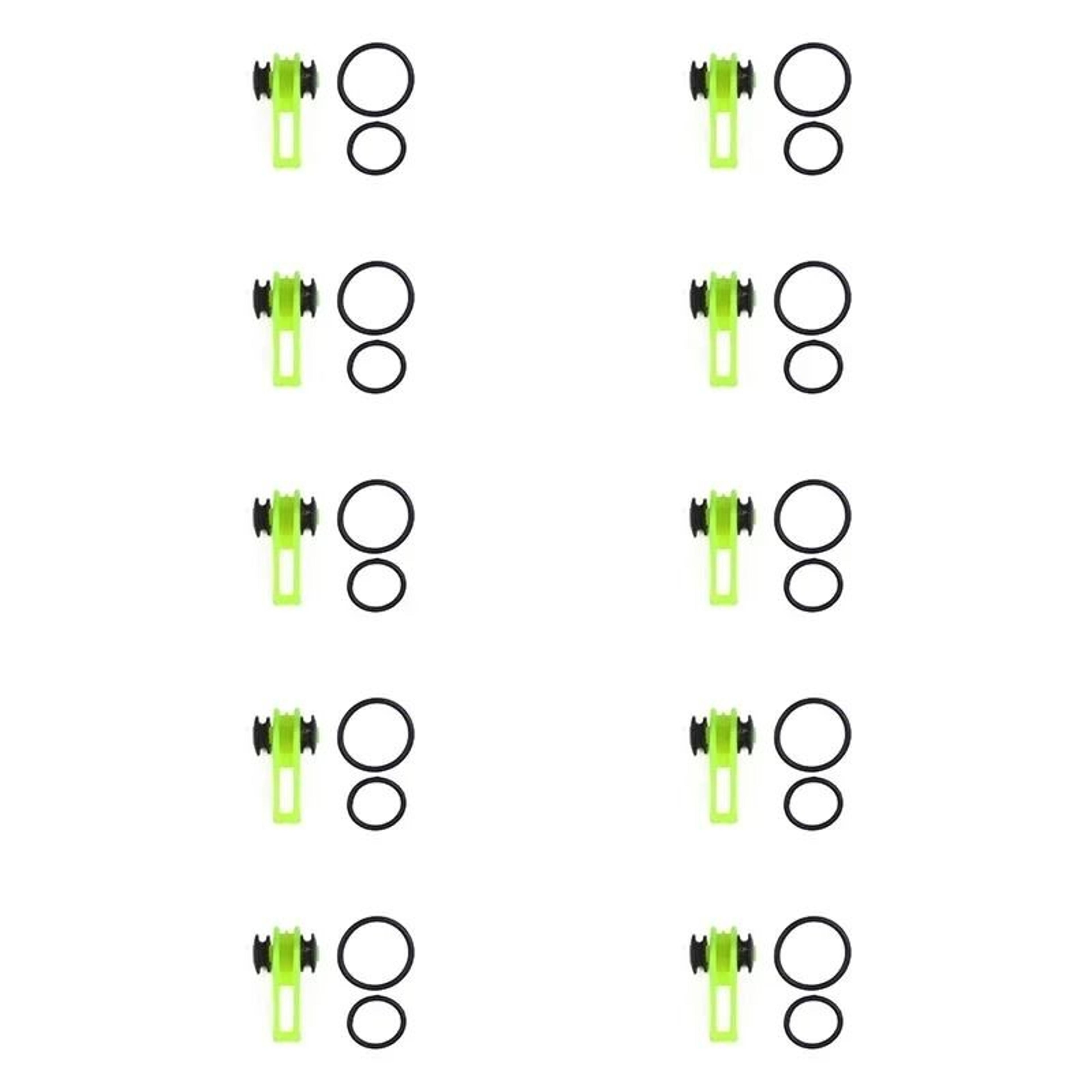 Fishing Rod Hook Keeper Silicone Ring Holder For Bait Lures And Jigs Set Of 10 4