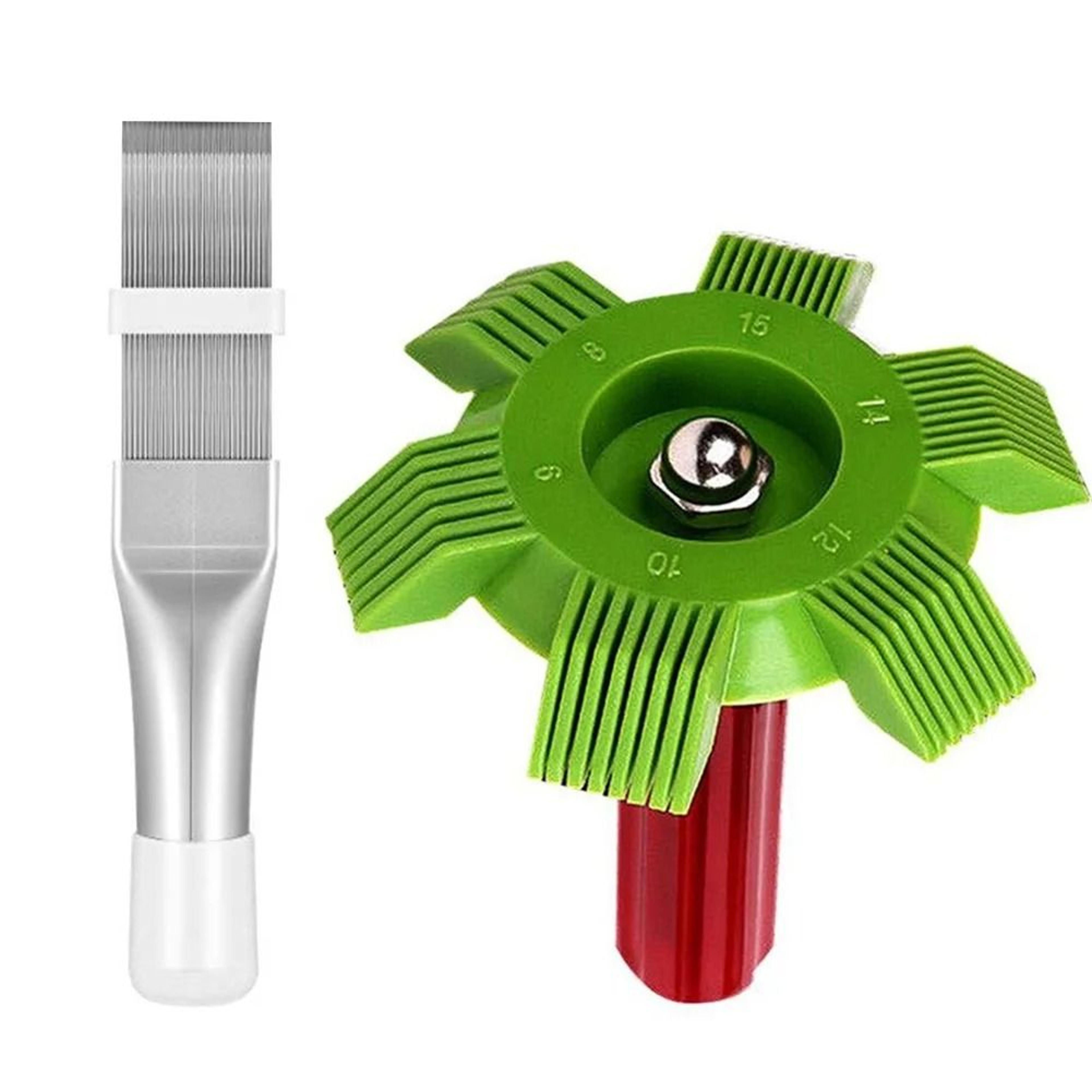 Portable Fin Comb And Condenser Cleaning Brush For Air Conditioners And Radiators 8