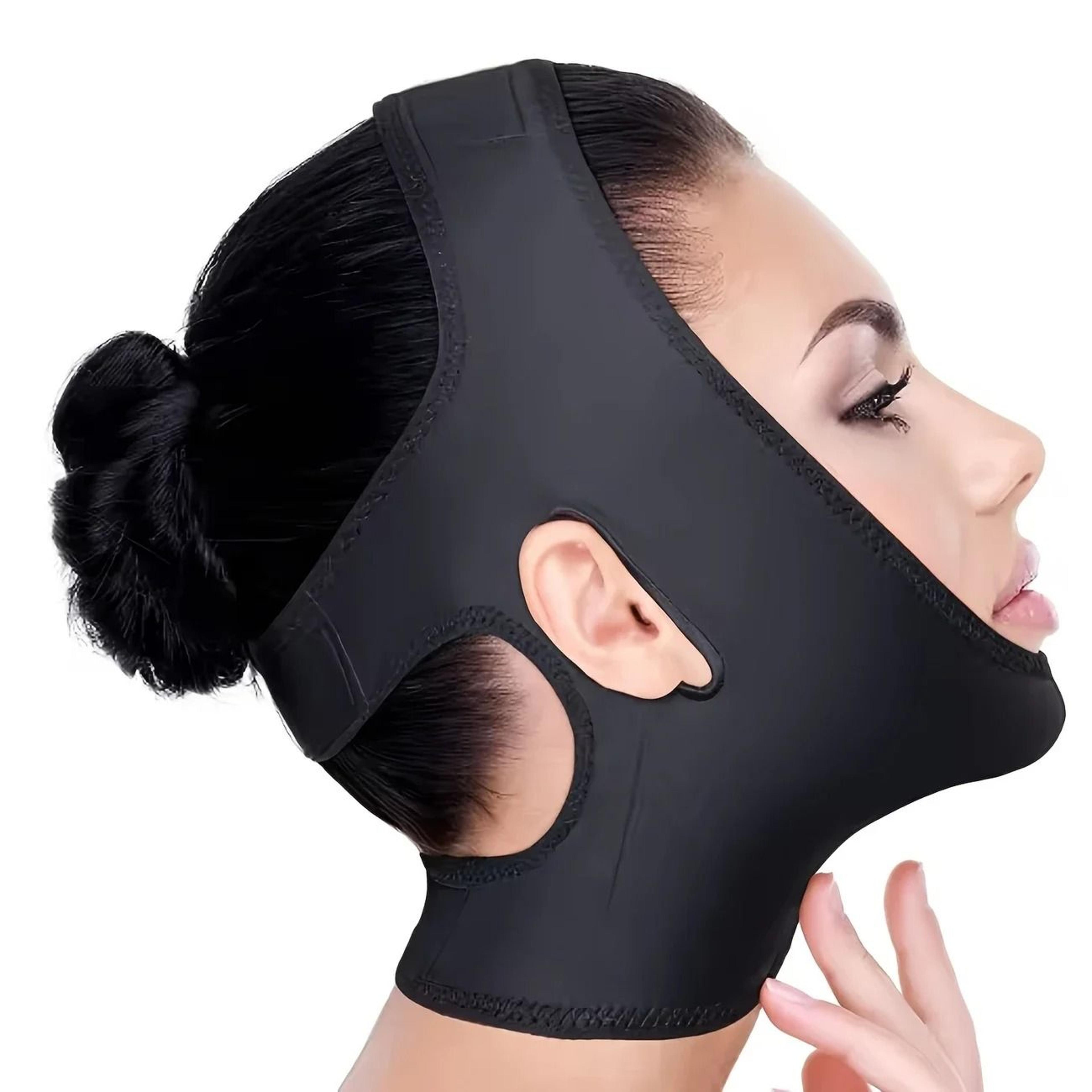 v line face shaper chin lift compression band