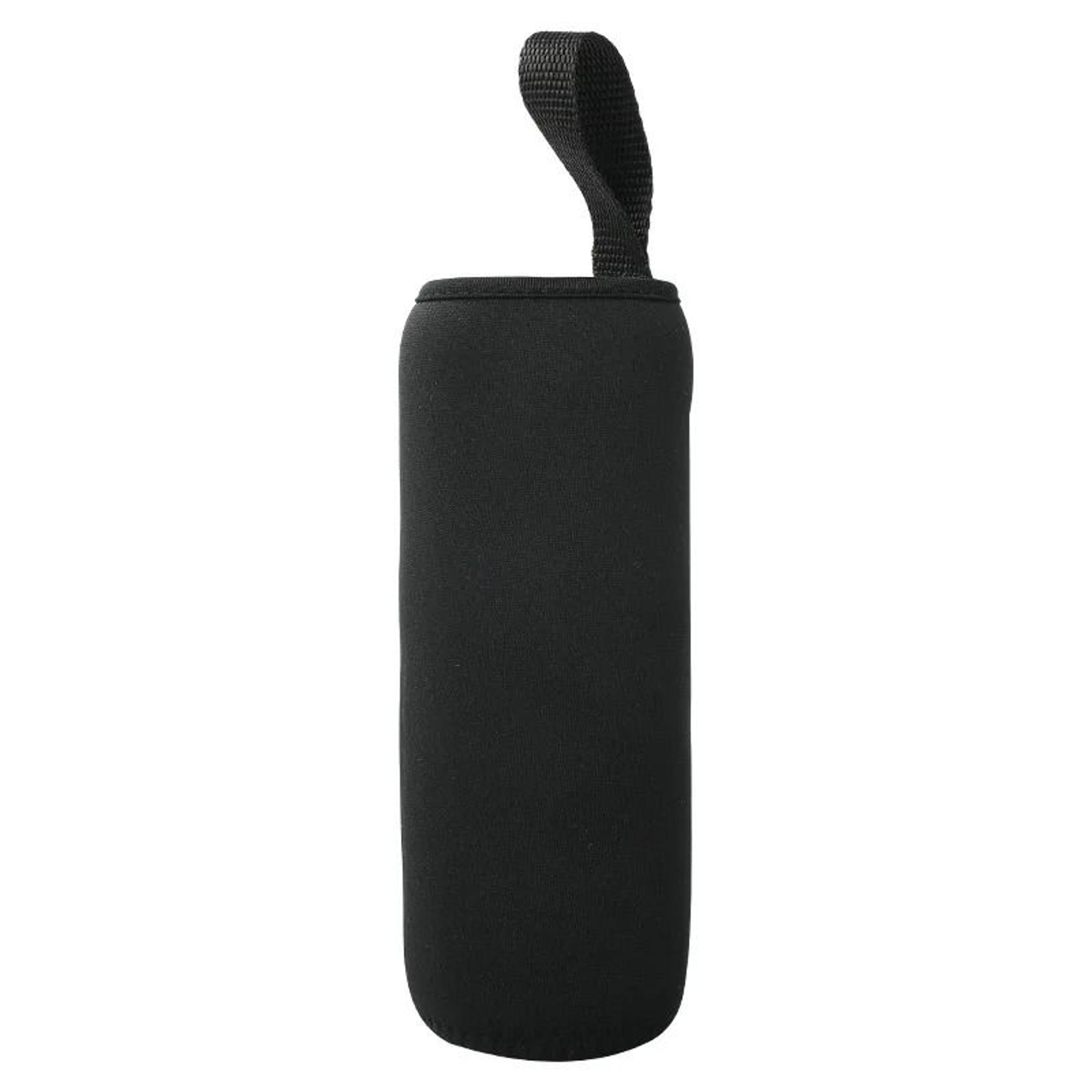 neoprene insulated water bottle carrier bag with strap for travel and sports