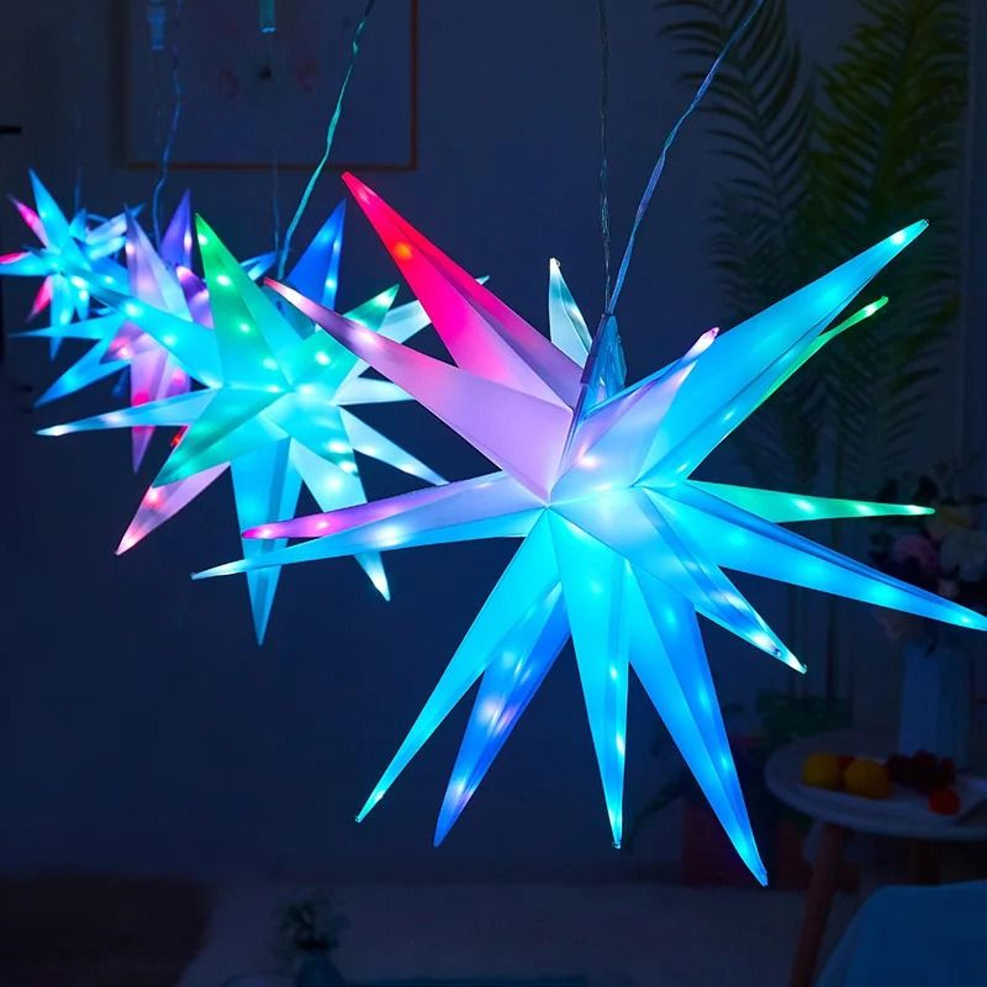 smart rgb led star light with bluetooth app control and music sync for party and room decor