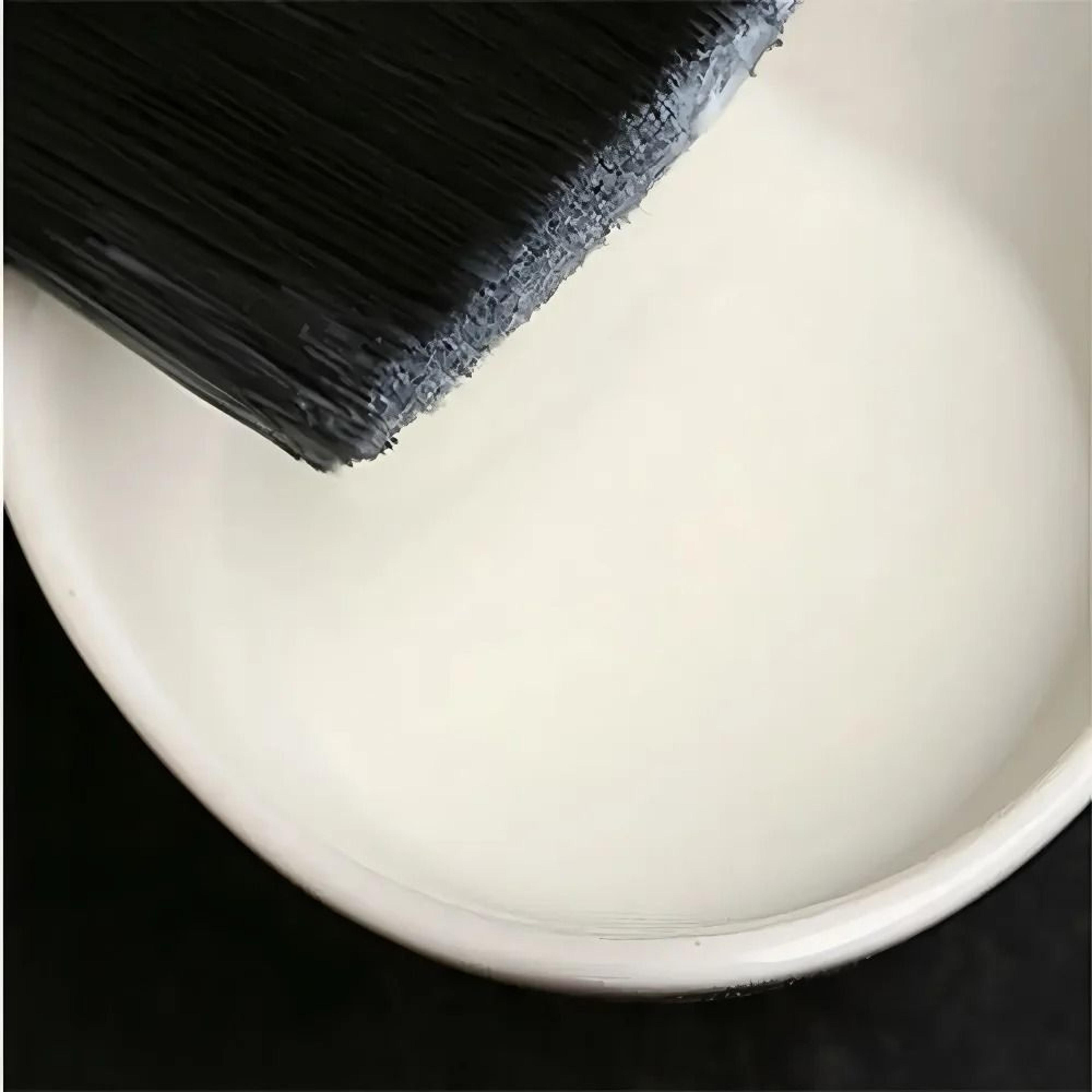 3 Piece Thickened Paint Brush Set Plastic Handle Cleaning And Wall Brushing Tools 2