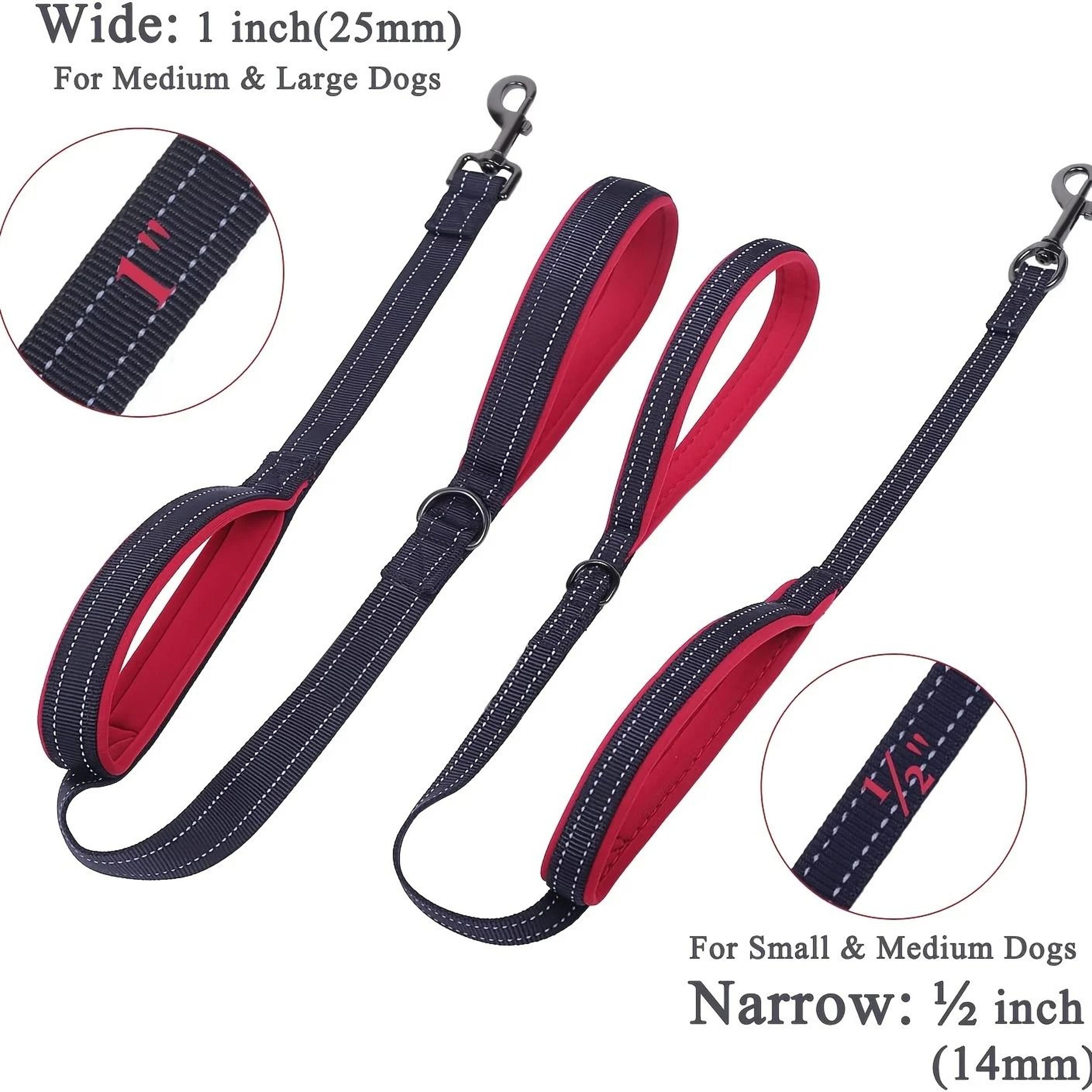 Professional HeavyDuty DualHandle Reflective Safety Leash 4