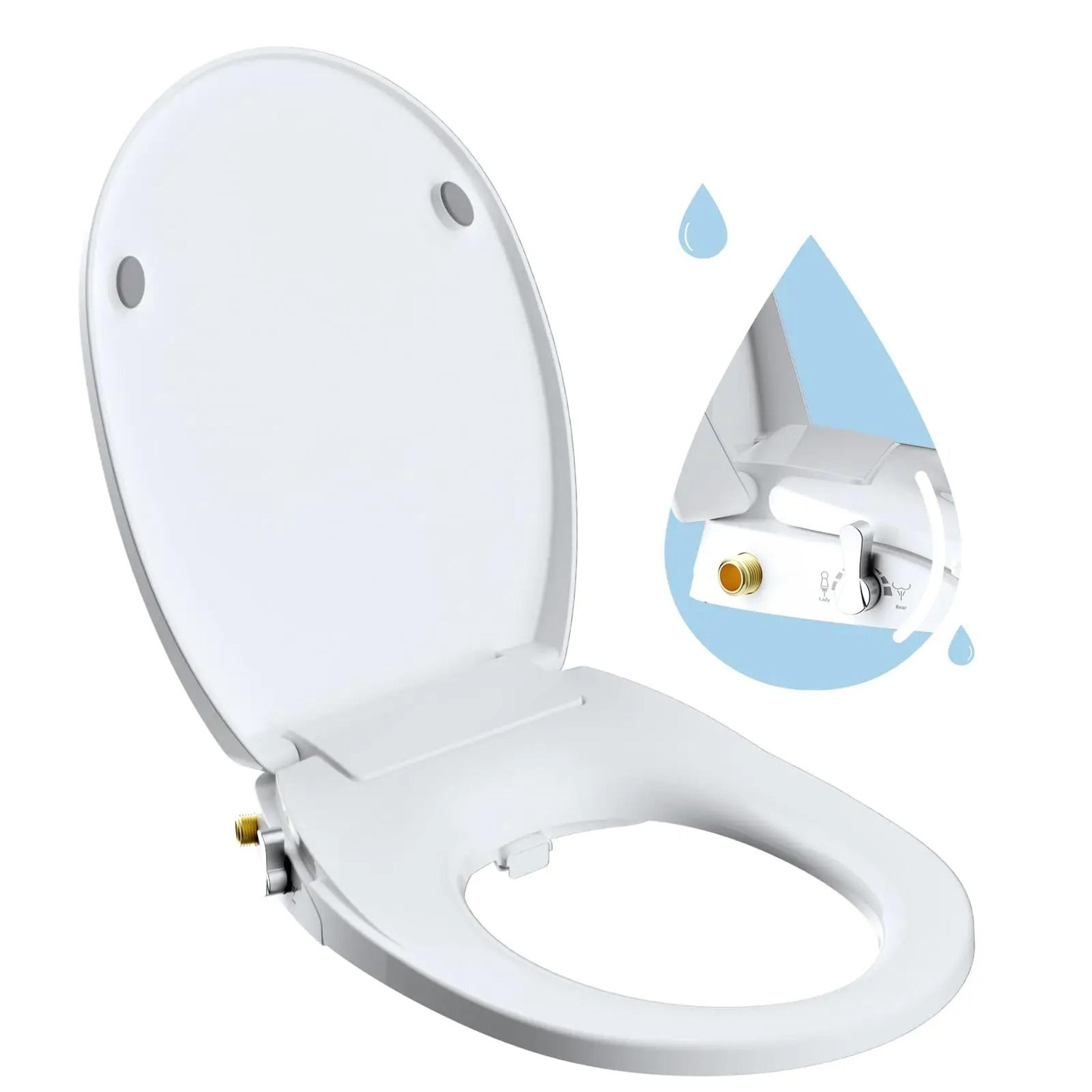 Elongated Bidet Toilet Seat With SlowClose Technology 8