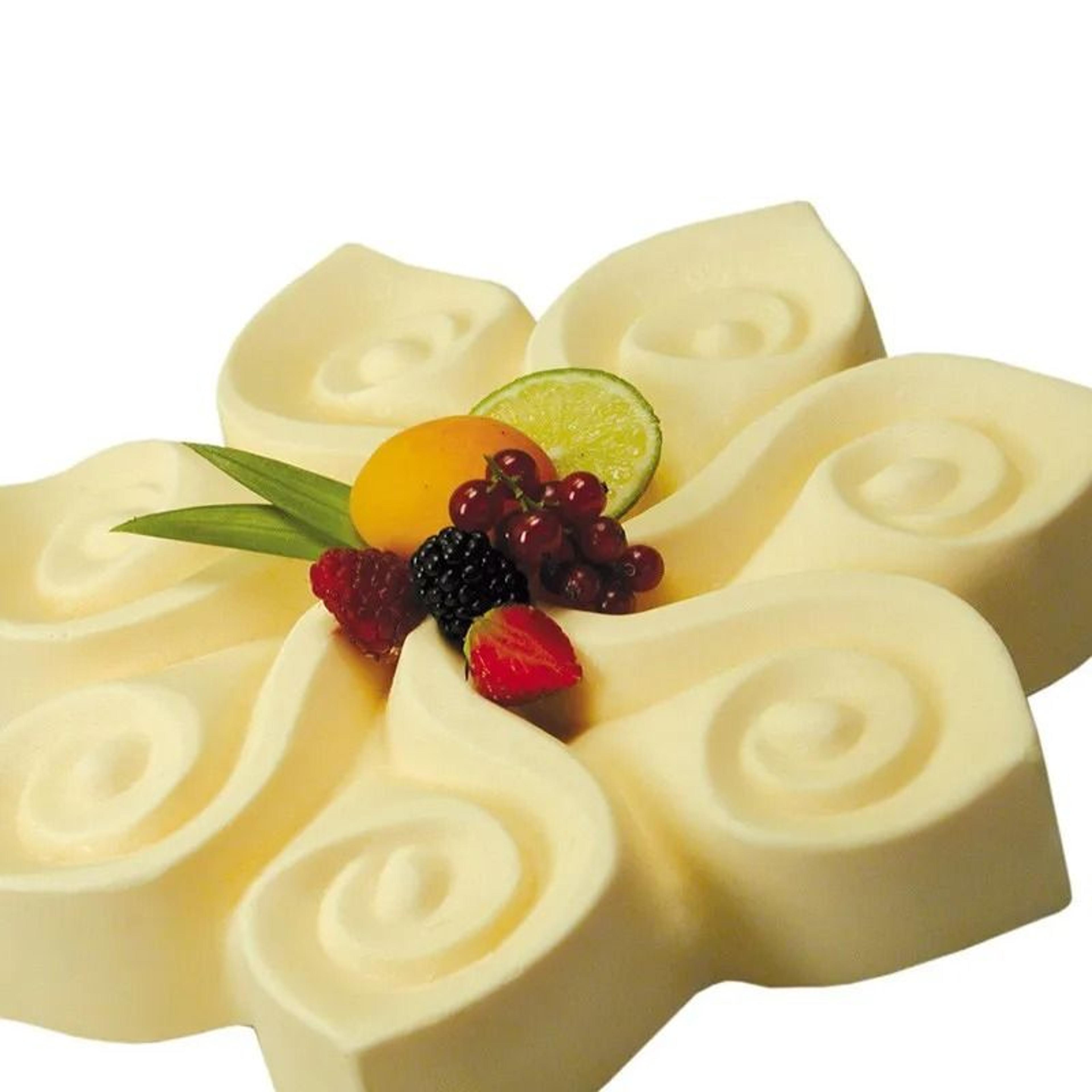 Petal Bauhinia Flower Silicone Cake Mold Large Baking Pan 4