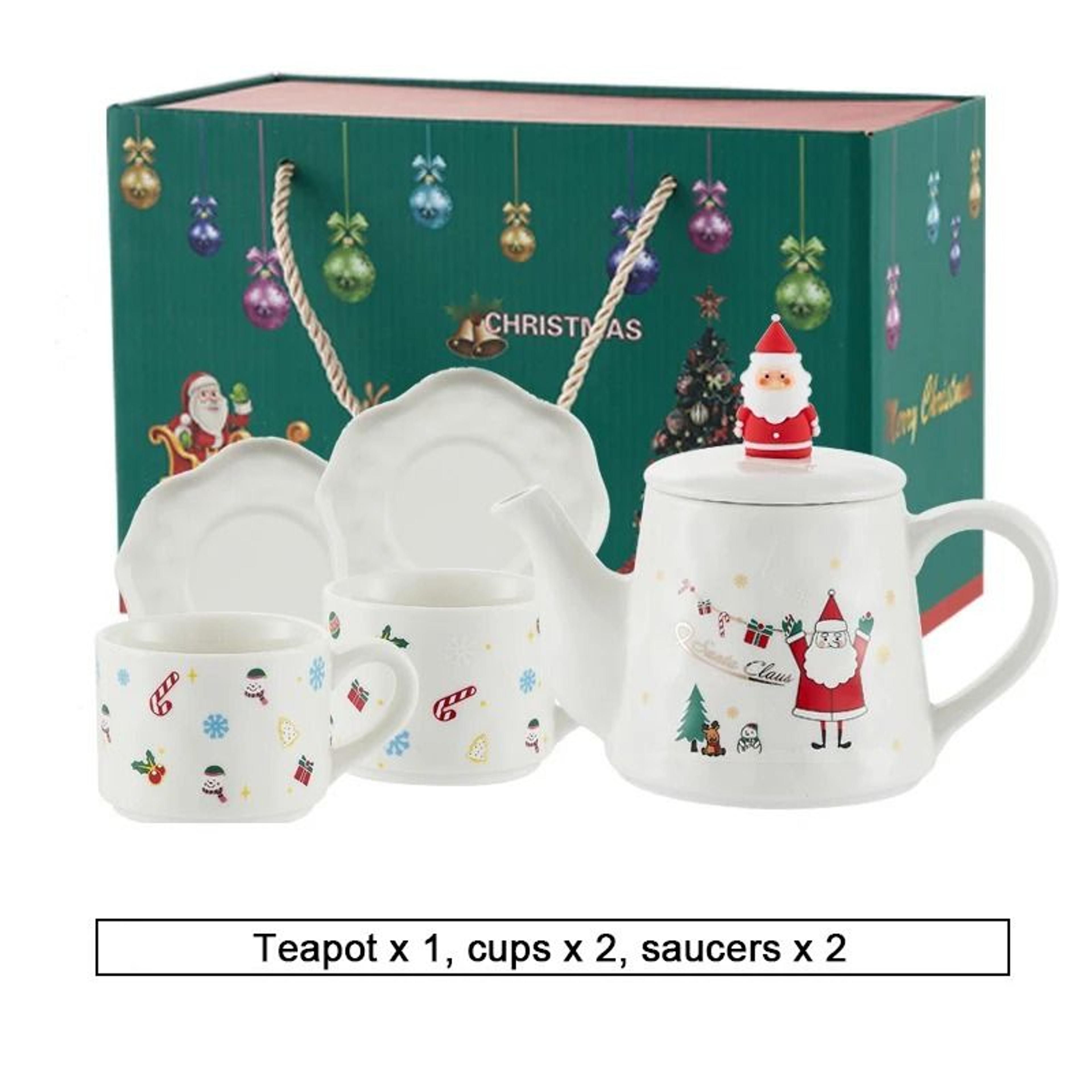 Christmas Porcelain Teaware Gift Set 19