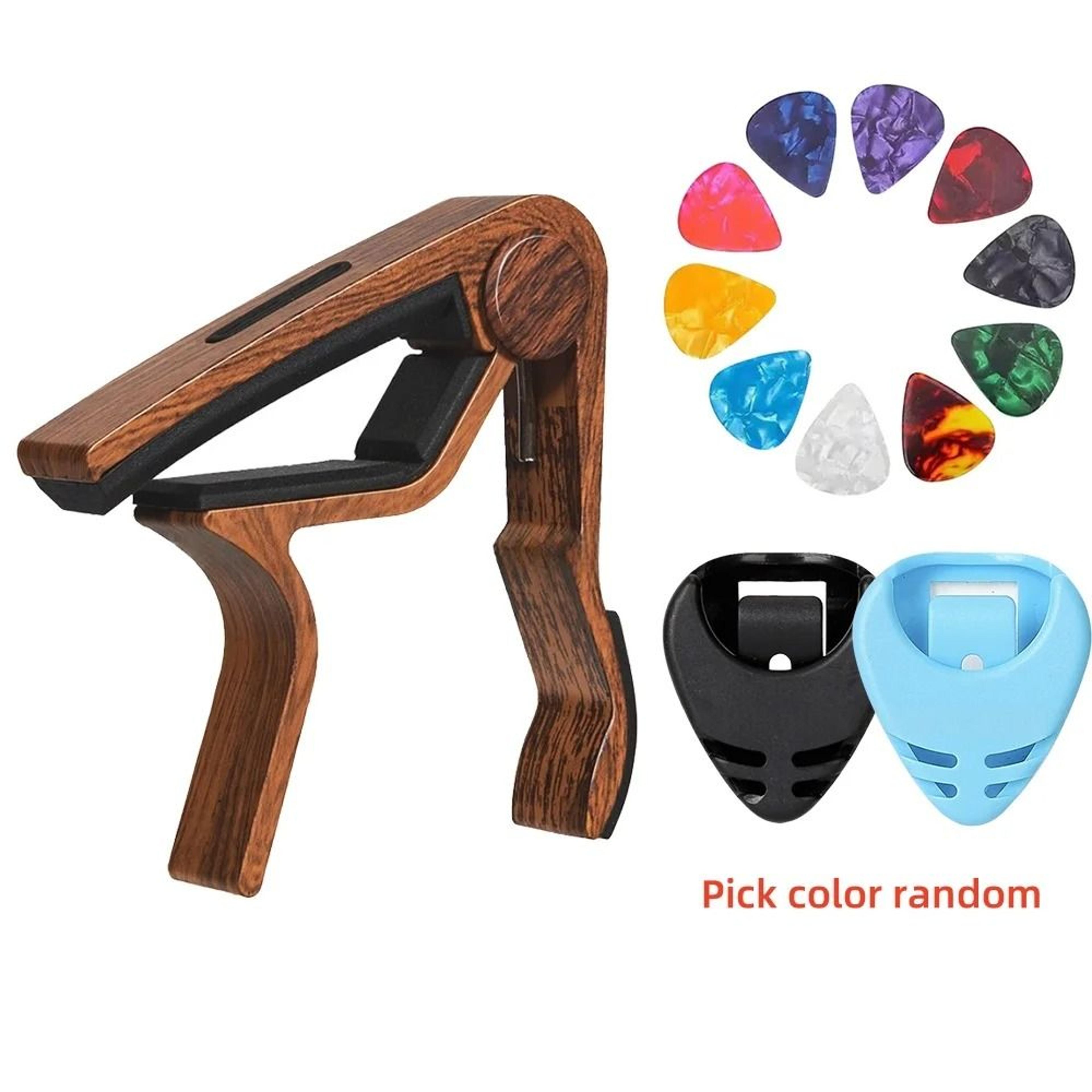 Professional Aluminum Guitar Capo And Performance Accessory Kit 6