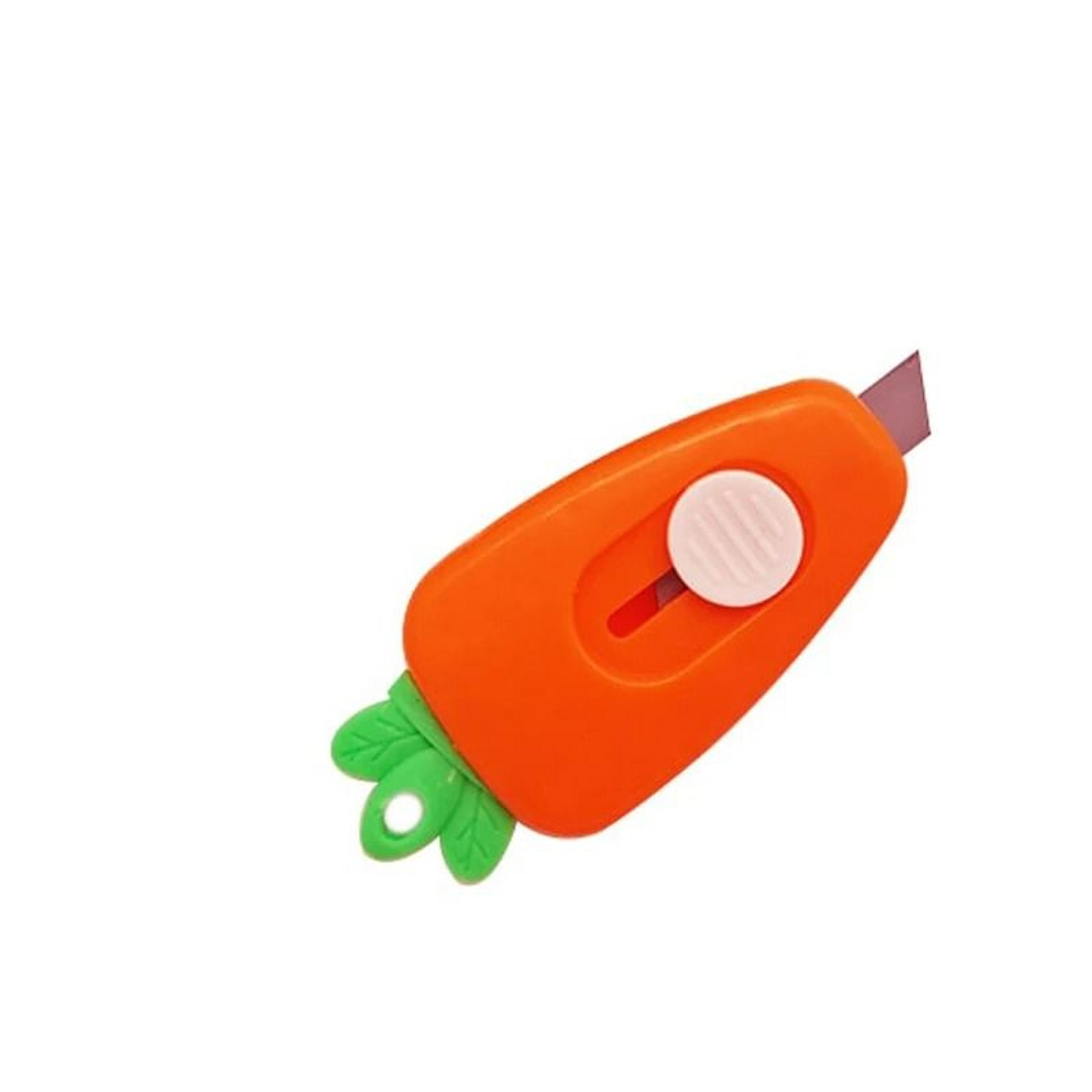 High Precision Carrot Series Mini Utility Cutter And Retractable Letter Opener 6