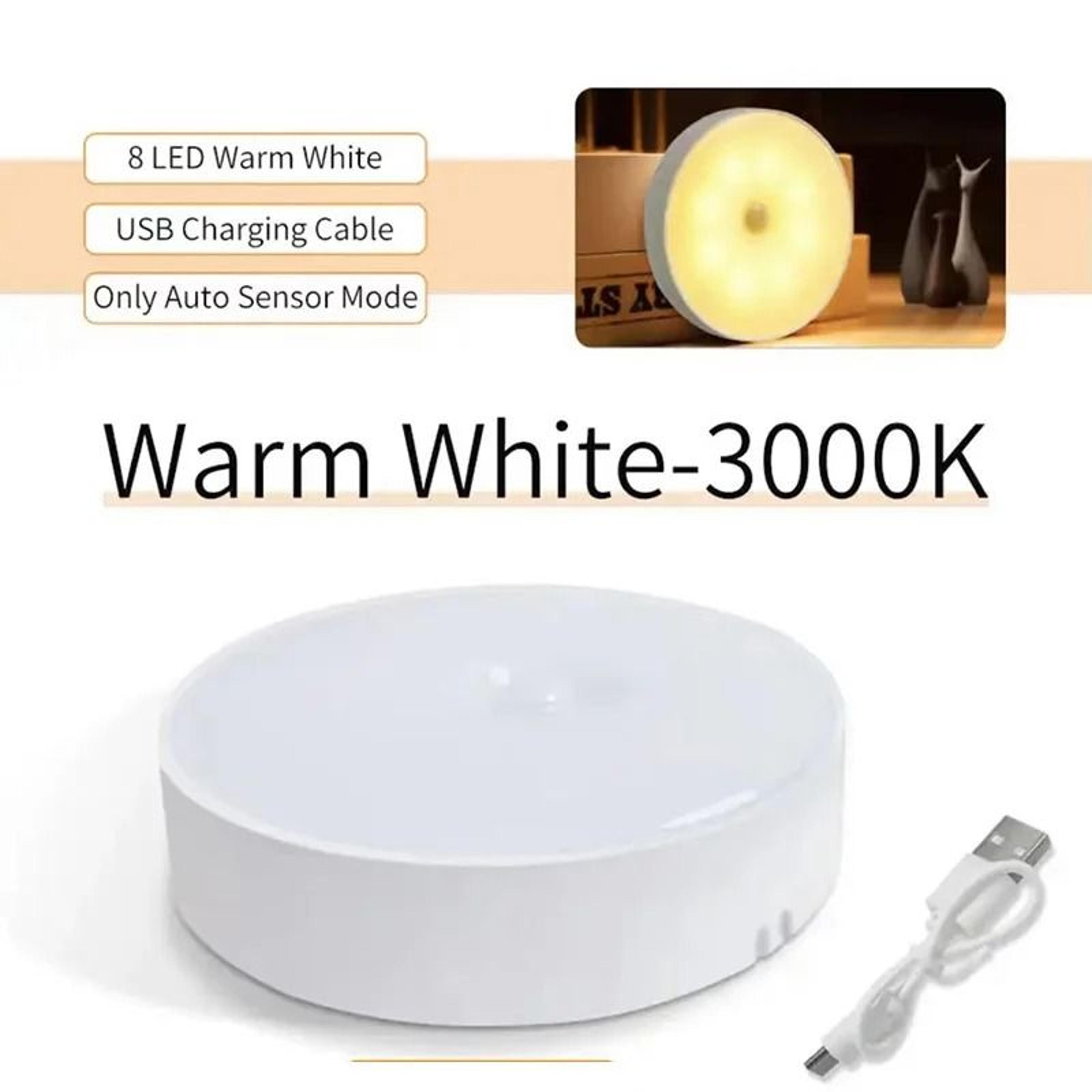 PIR Motion Sensor LED Night Light And Wireless Closet Lamp 2Pack 6