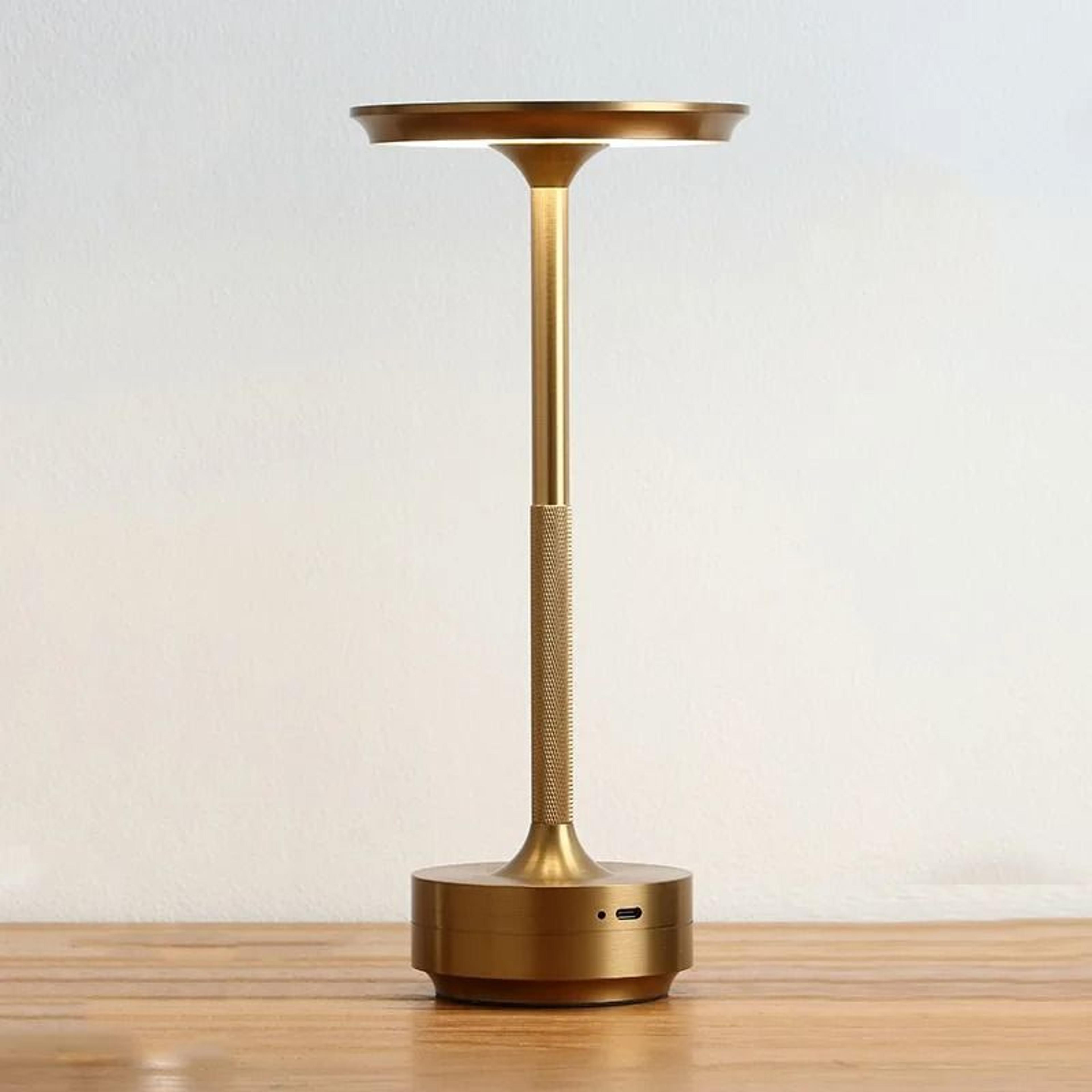 Aluminum Alloy Simple Decorative Lamp  Retro Portable Touch Desk Lamp 10
