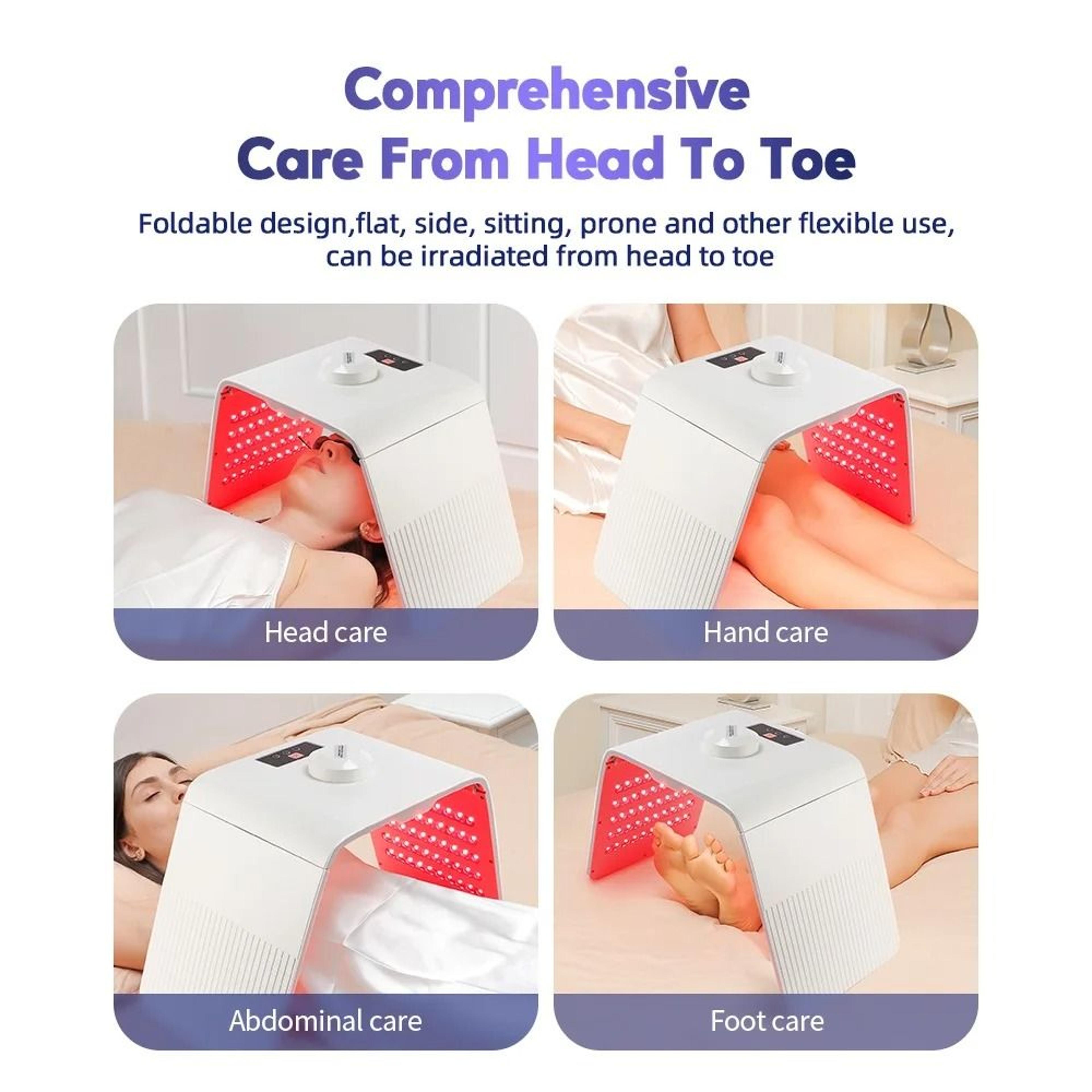 7Color LED PDT Skin Rejuvenation Mask With Nano Water Sprayer 2