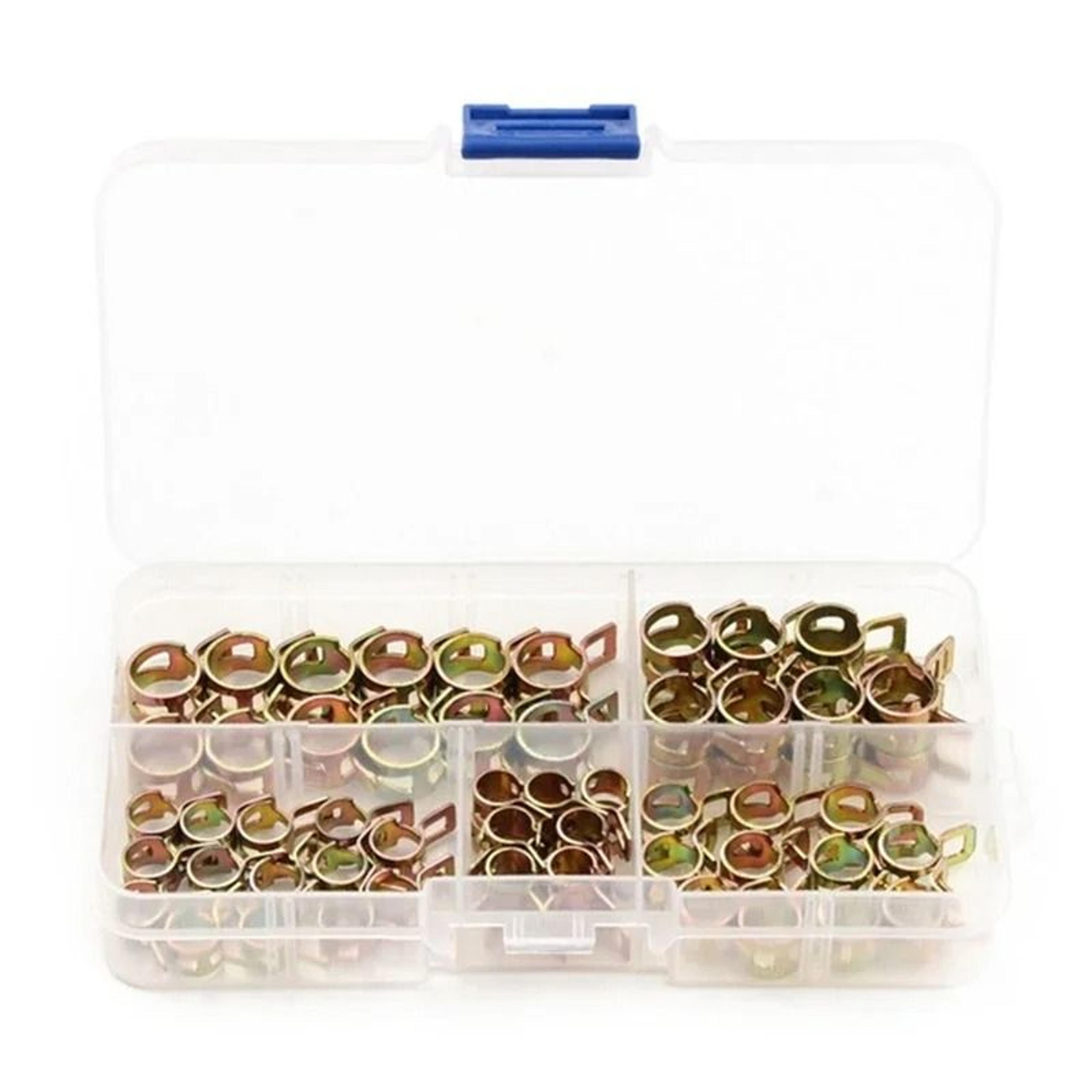 75Piece Carbon Steel Spring Hose Clamp Assortment 1
