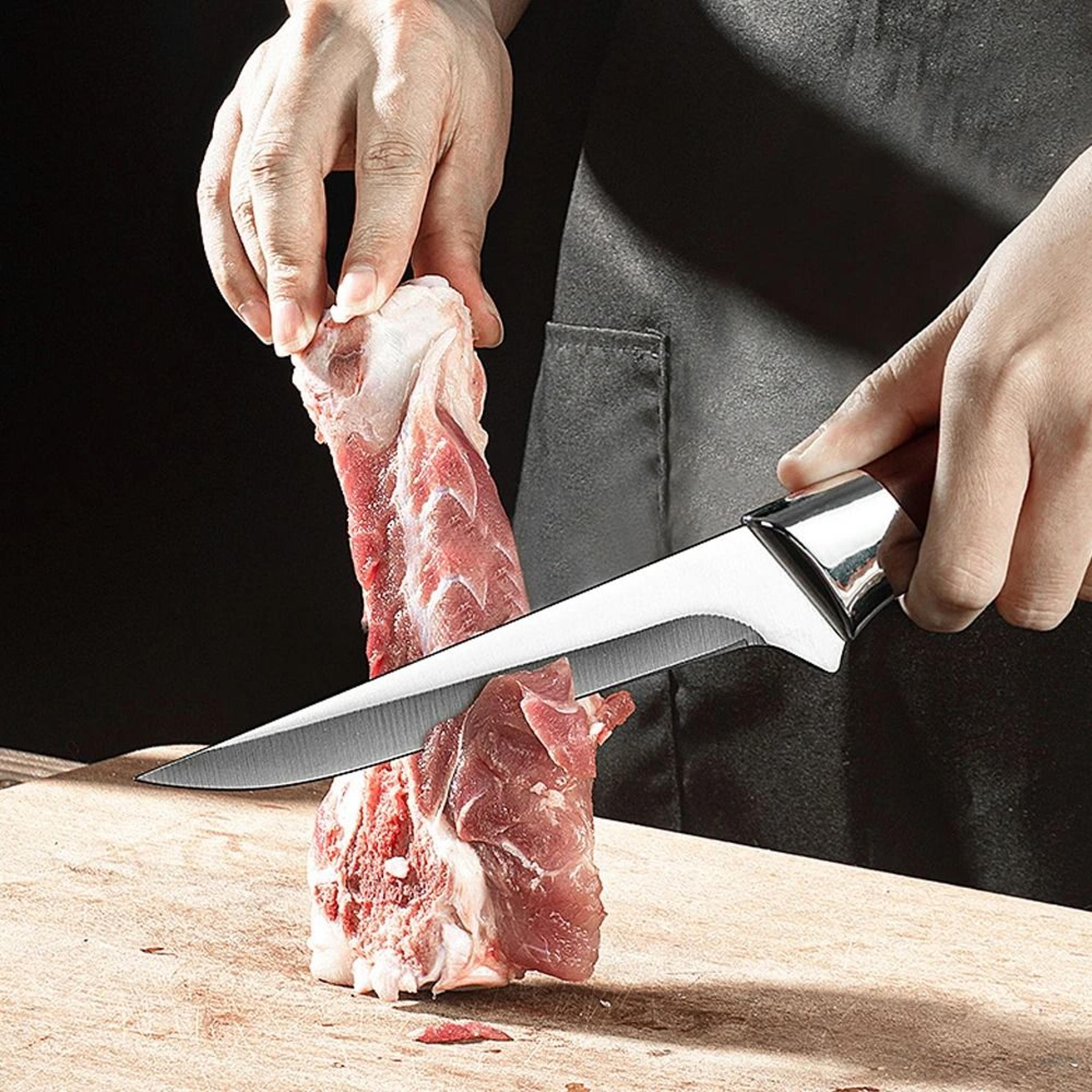 Professional Stainless Steel Forged Boning  Fillet Knife 3
