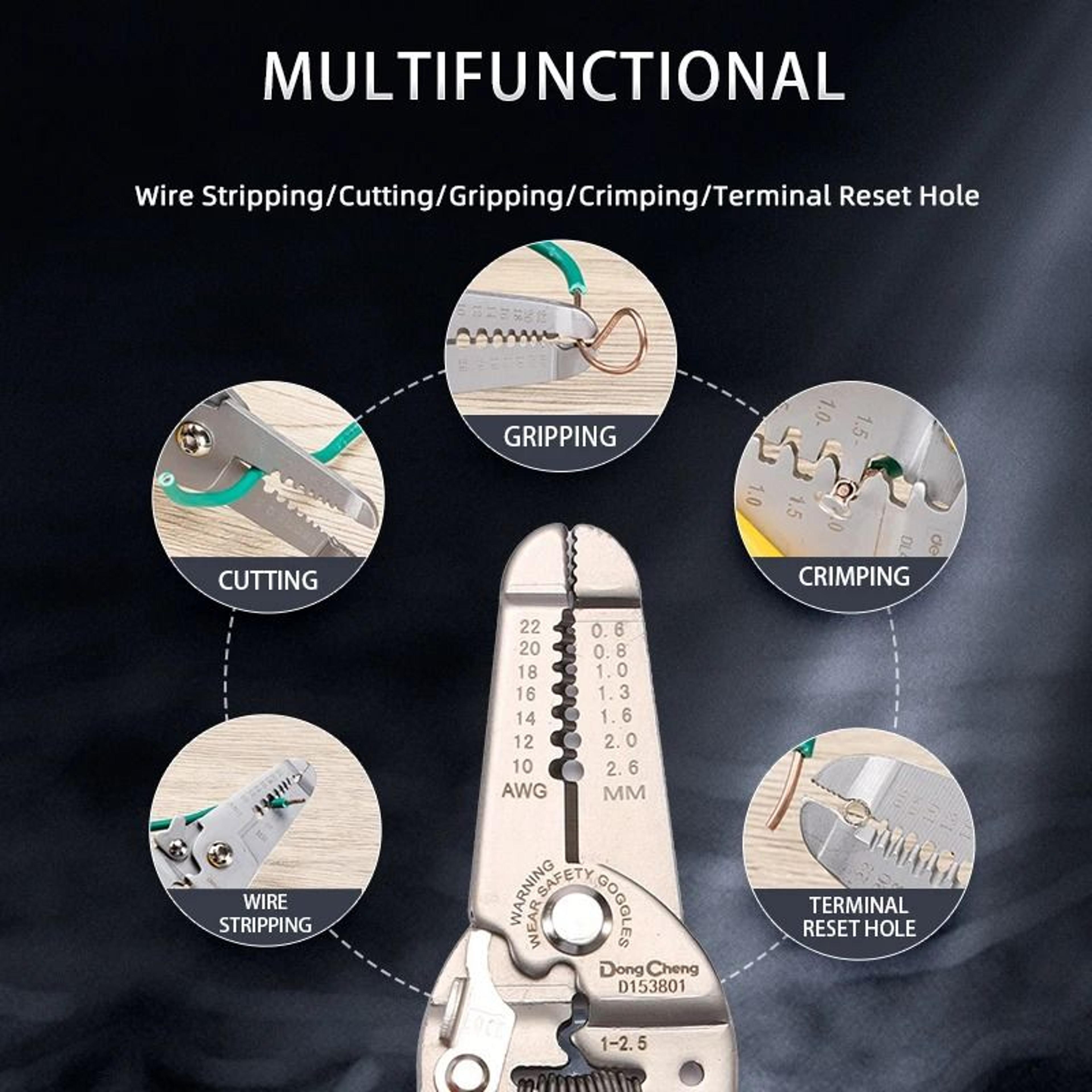 Professional Automatic Wire Stripper  Crimping Tool 3