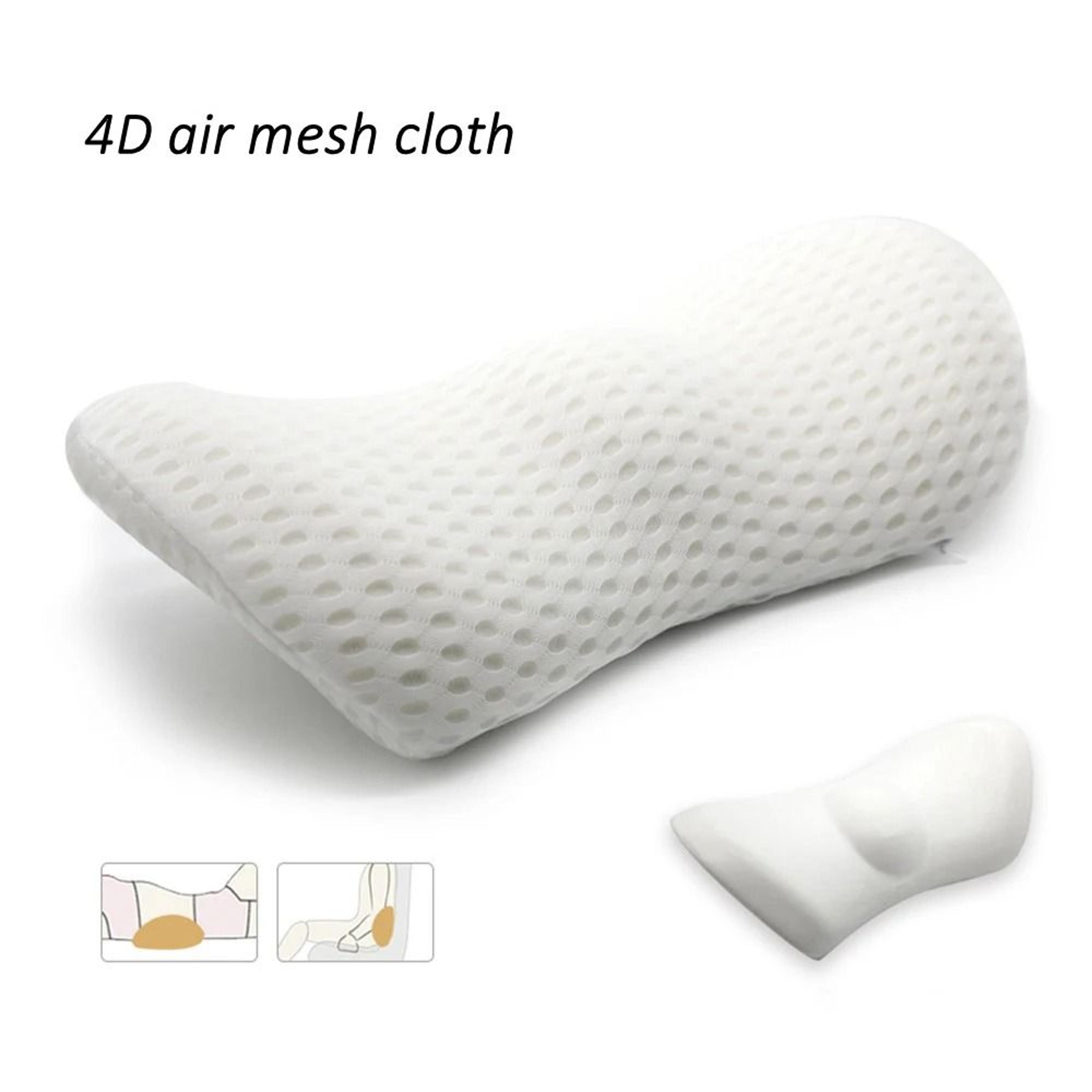 Ergonomic Memory Foam Lumbar Pillow  Supportive Back Cushion For Car  Office 7