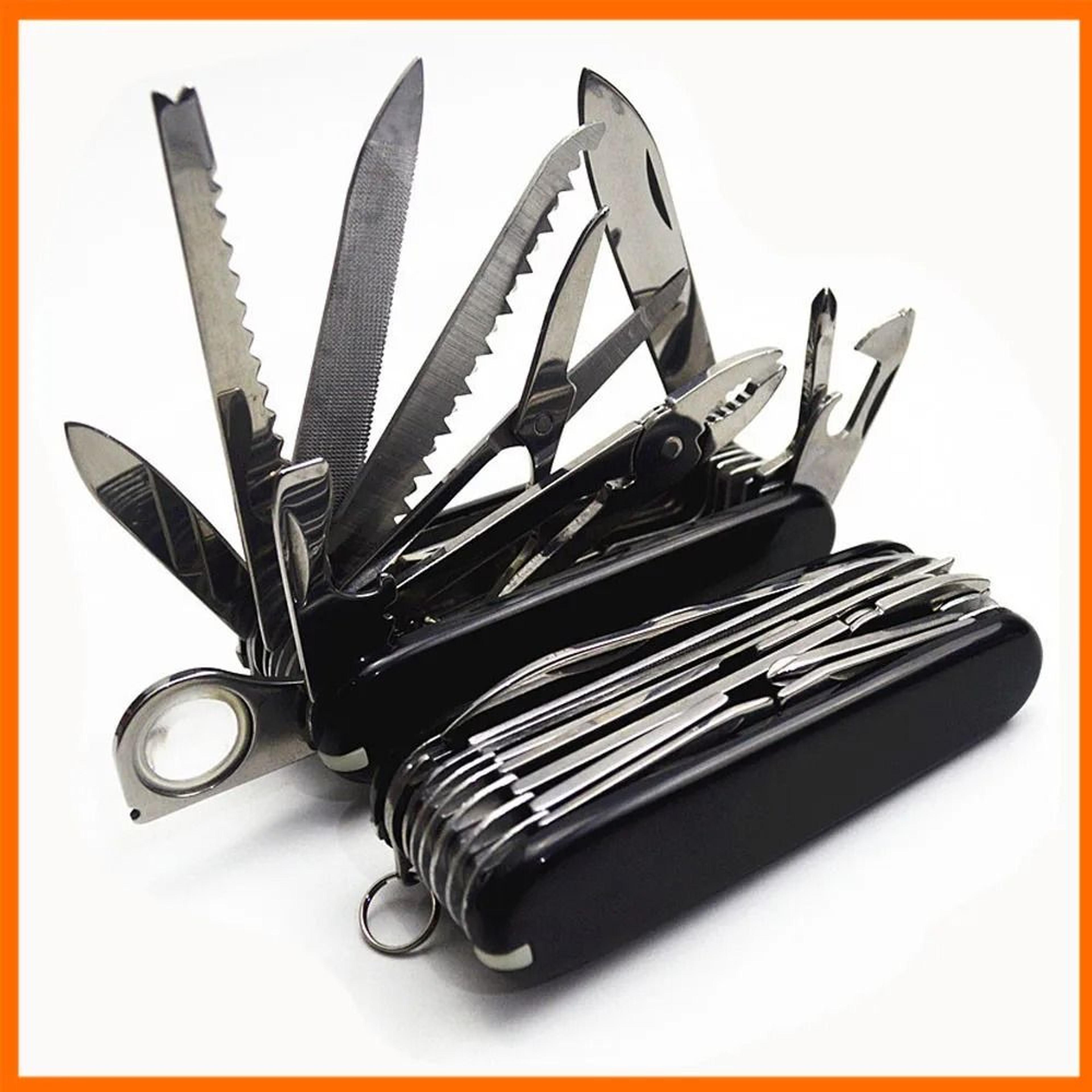 multifunctional folding knife | portable edc stainless steel combination tool