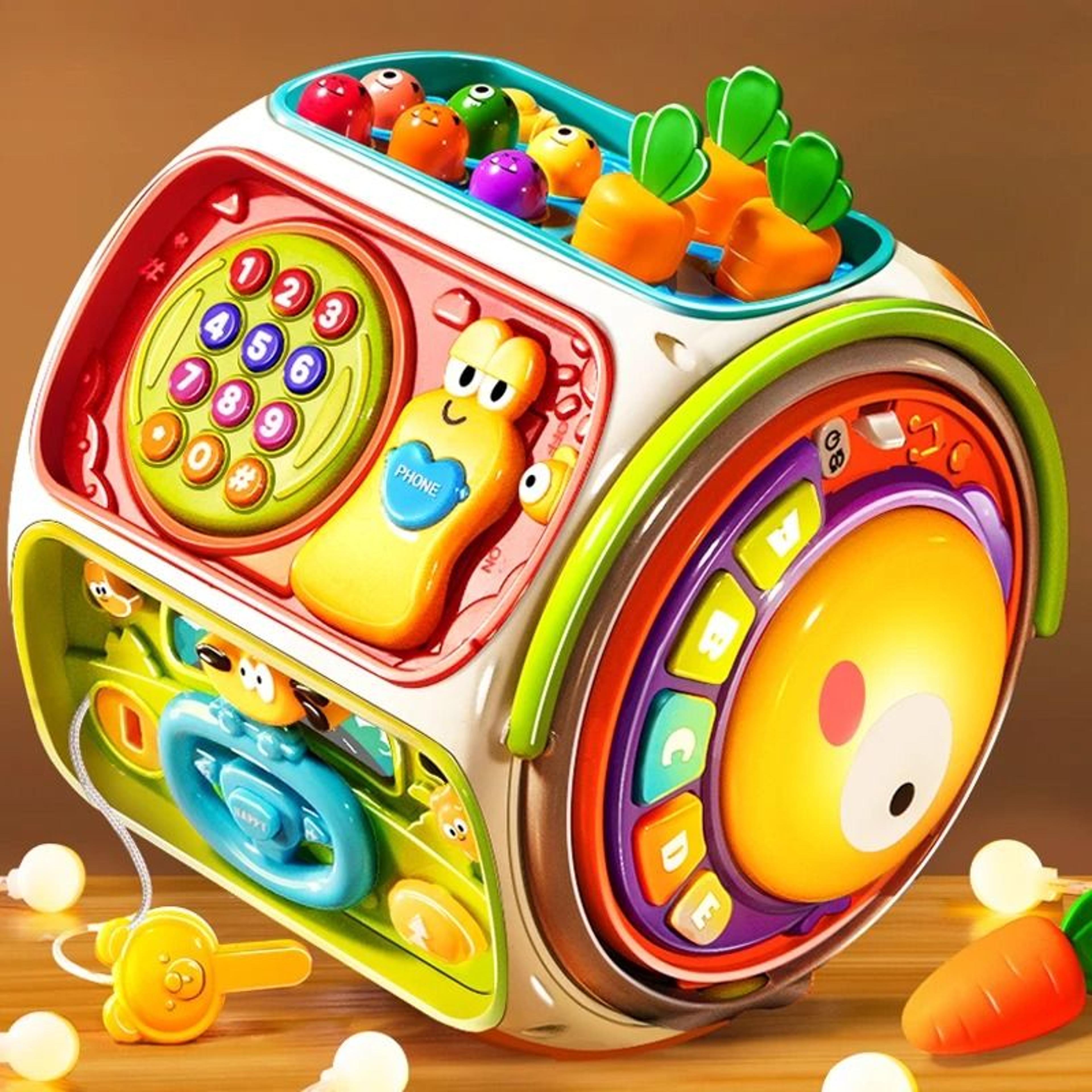 Baby Cell Phone Toy  Educational Music  Light Mobile Speaker 1