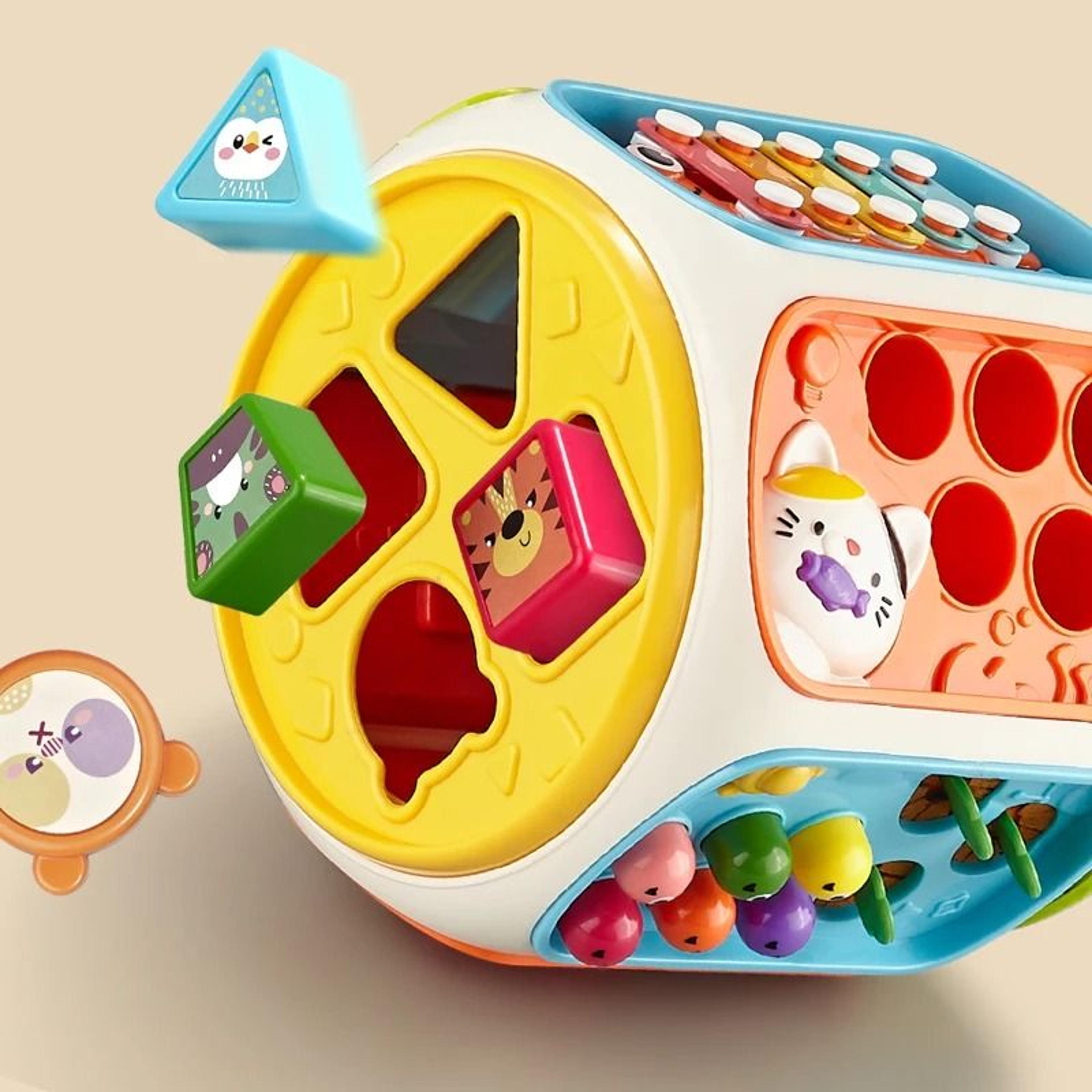 baby cell phone toy | educational music & light mobile speaker