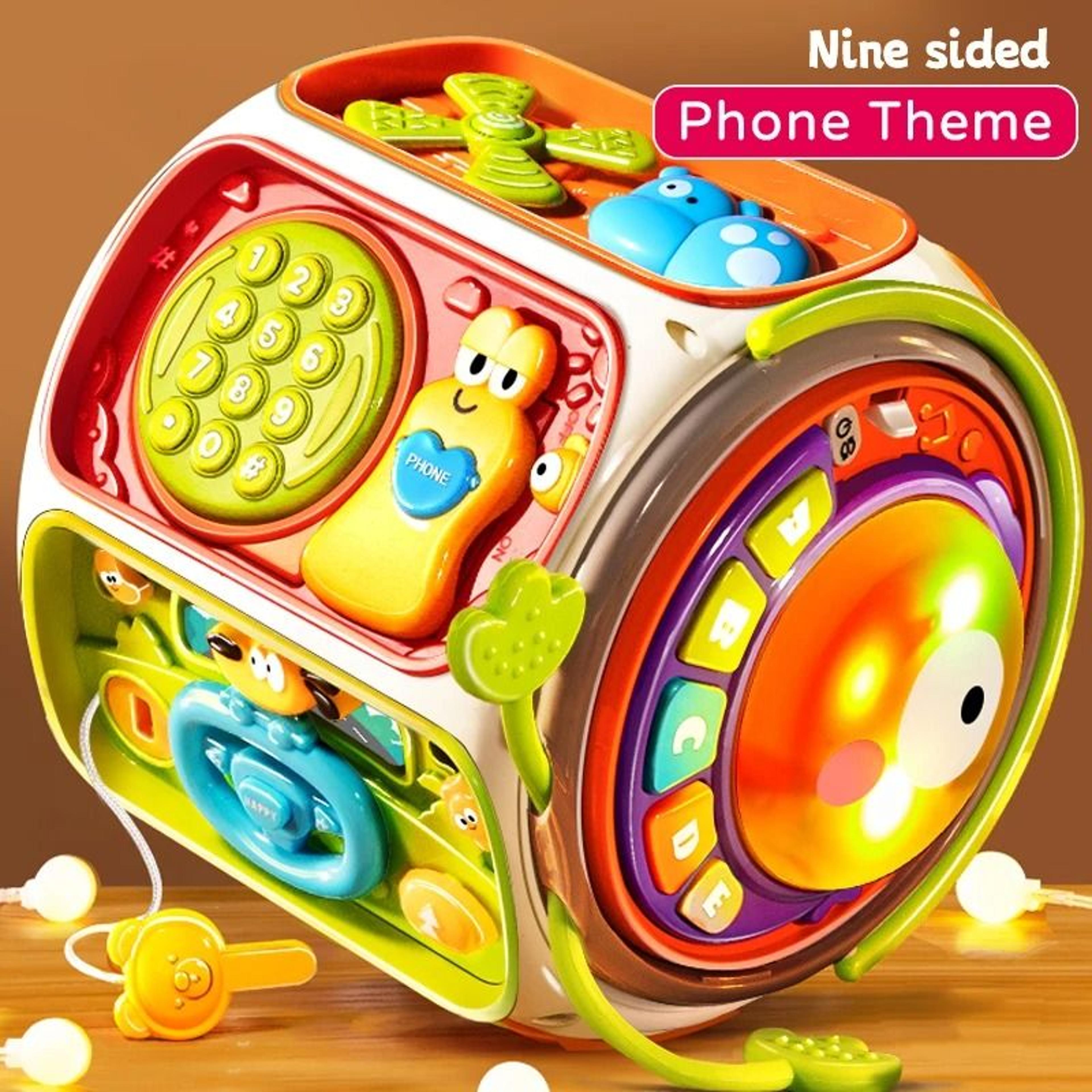 Baby Cell Phone Toy  Educational Music  Light Mobile Speaker 6